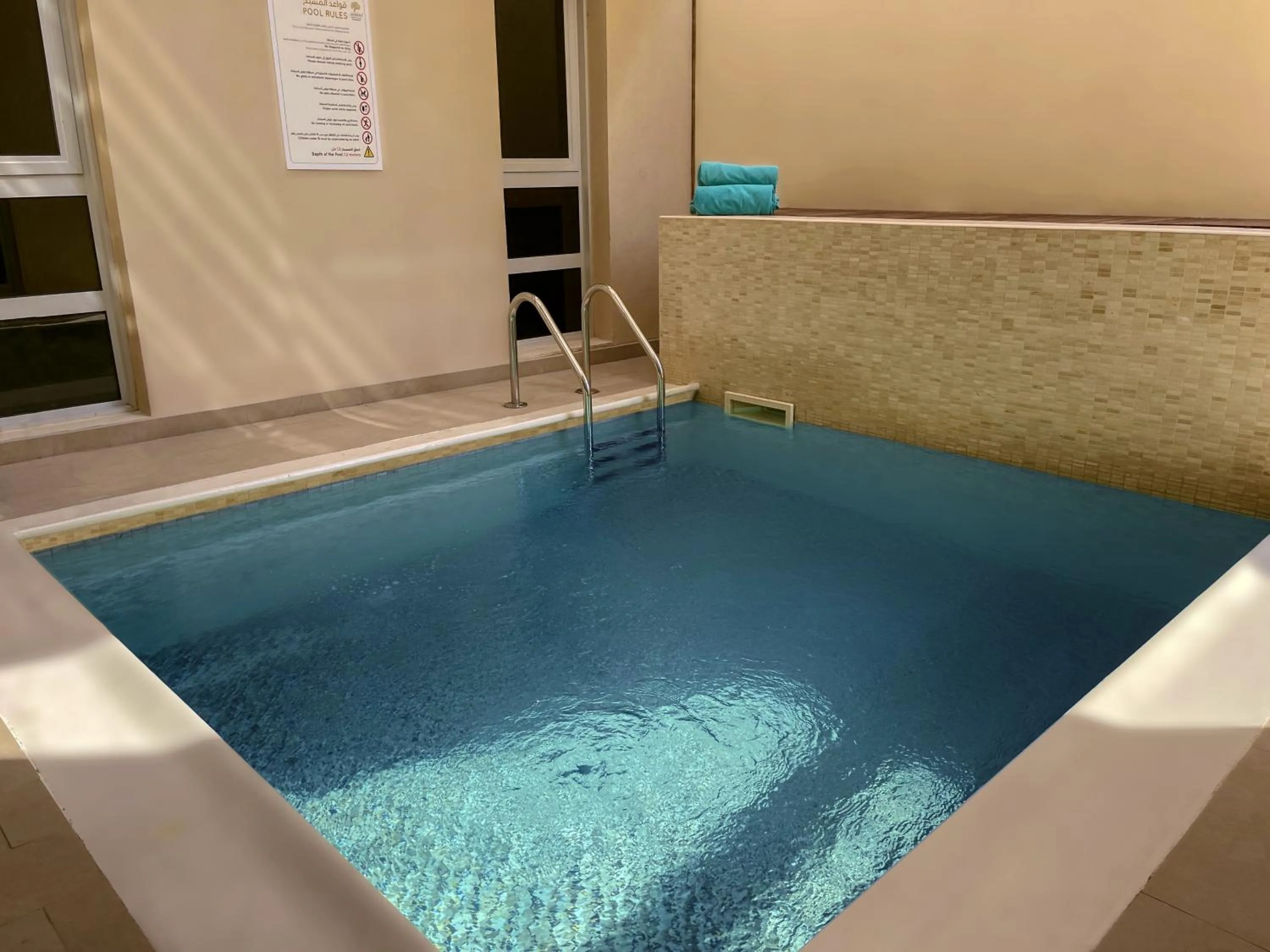 Swimming pool in Jannah Hotel Apartments & Villas