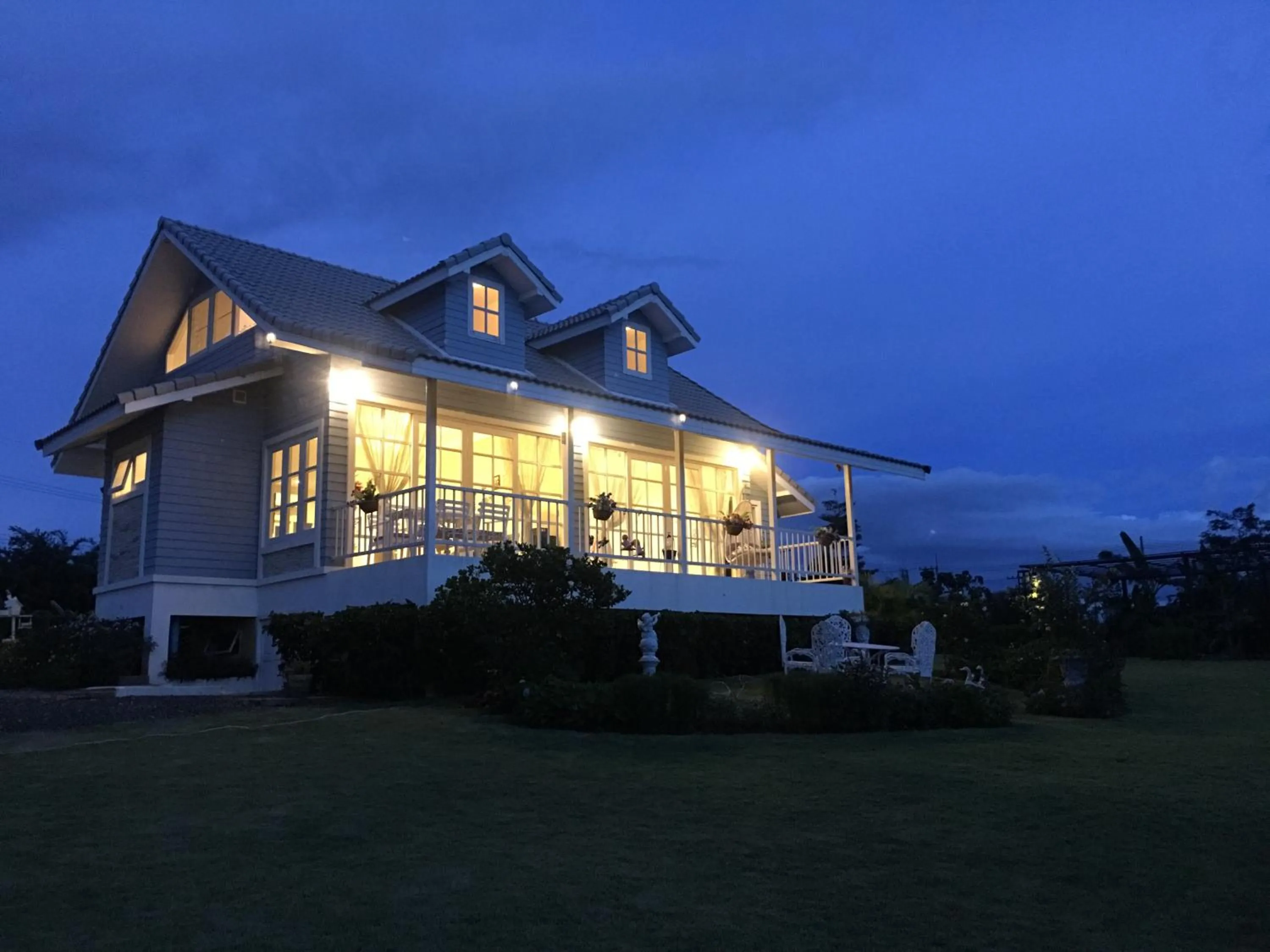 On site in Misty English Cottage