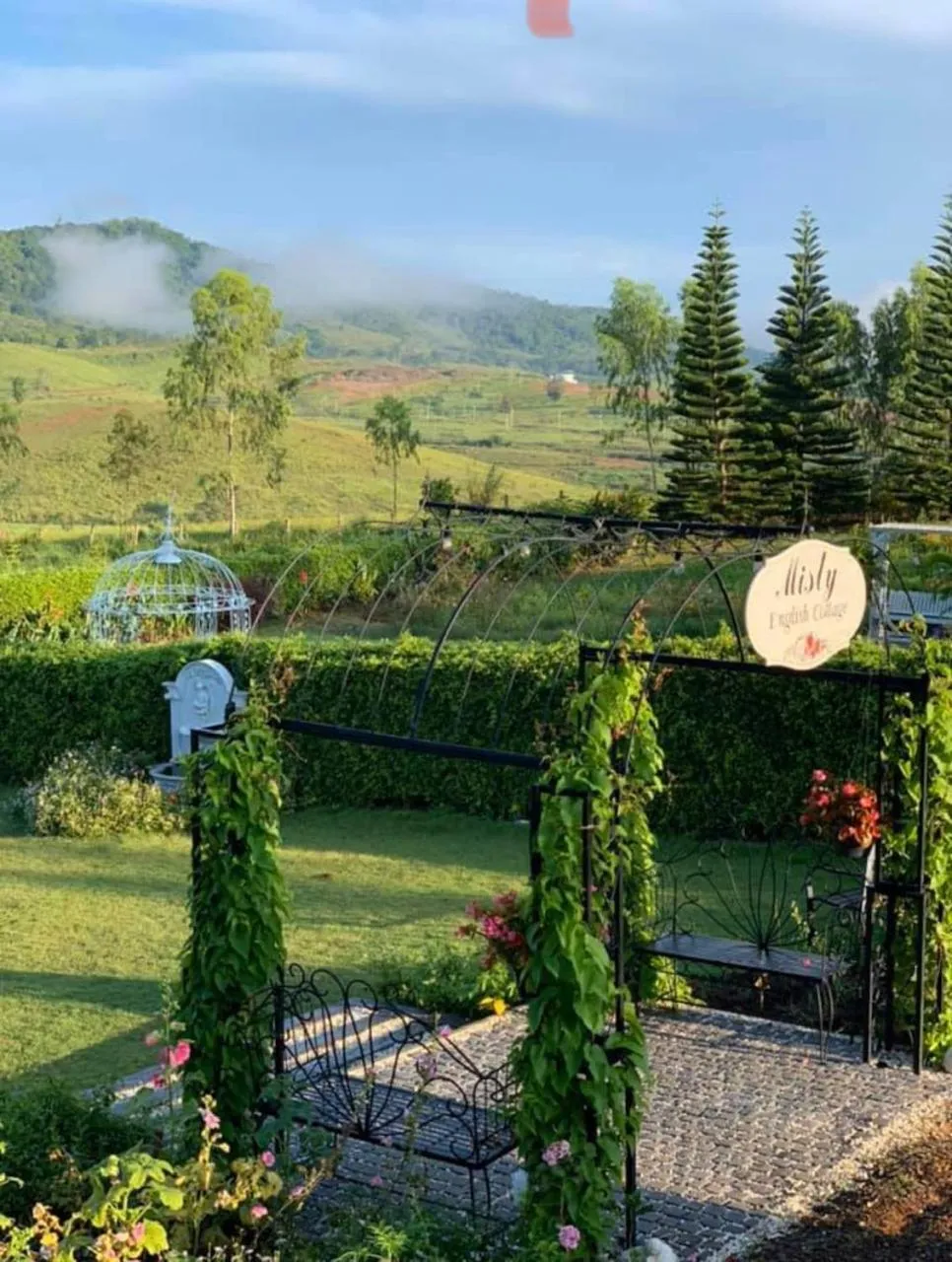 Property building in Misty English Cottage