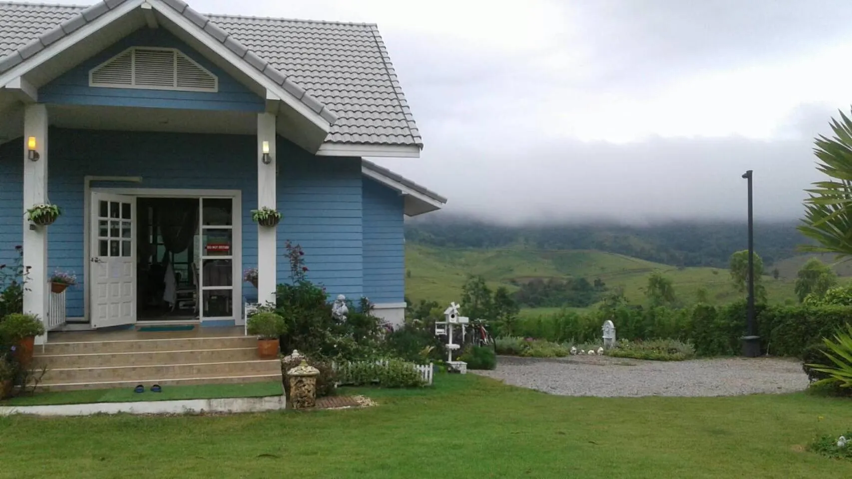 Misty English Cottage