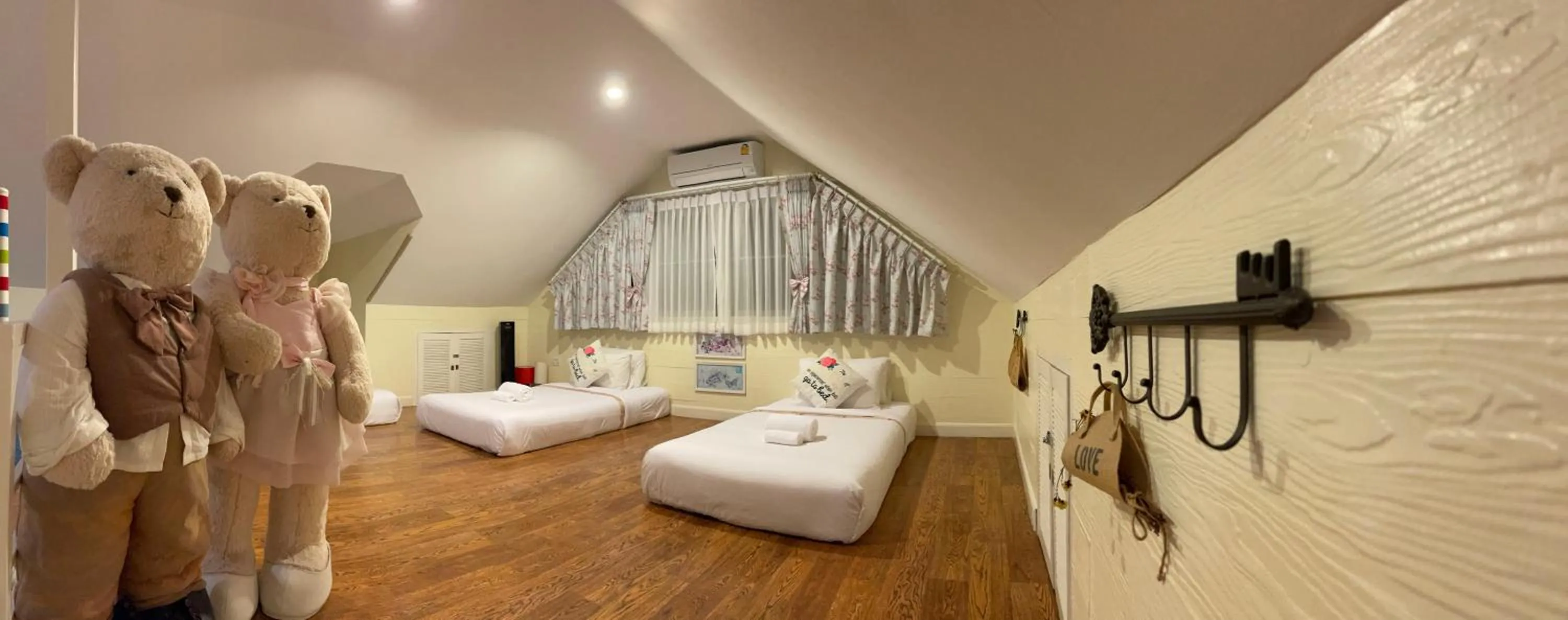 Bedroom, Bed in Misty English Cottage