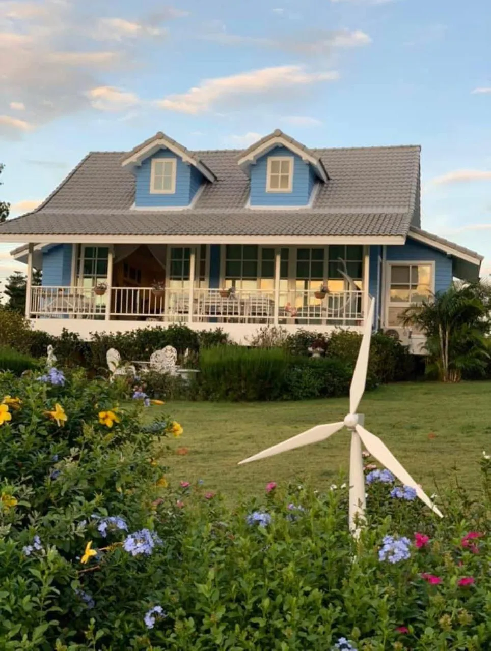Property building in Misty English Cottage