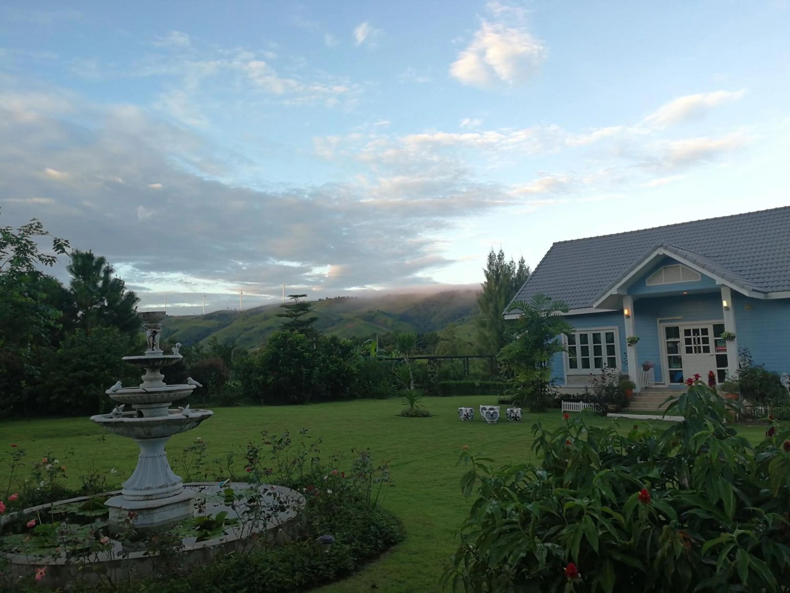 Misty English Cottage