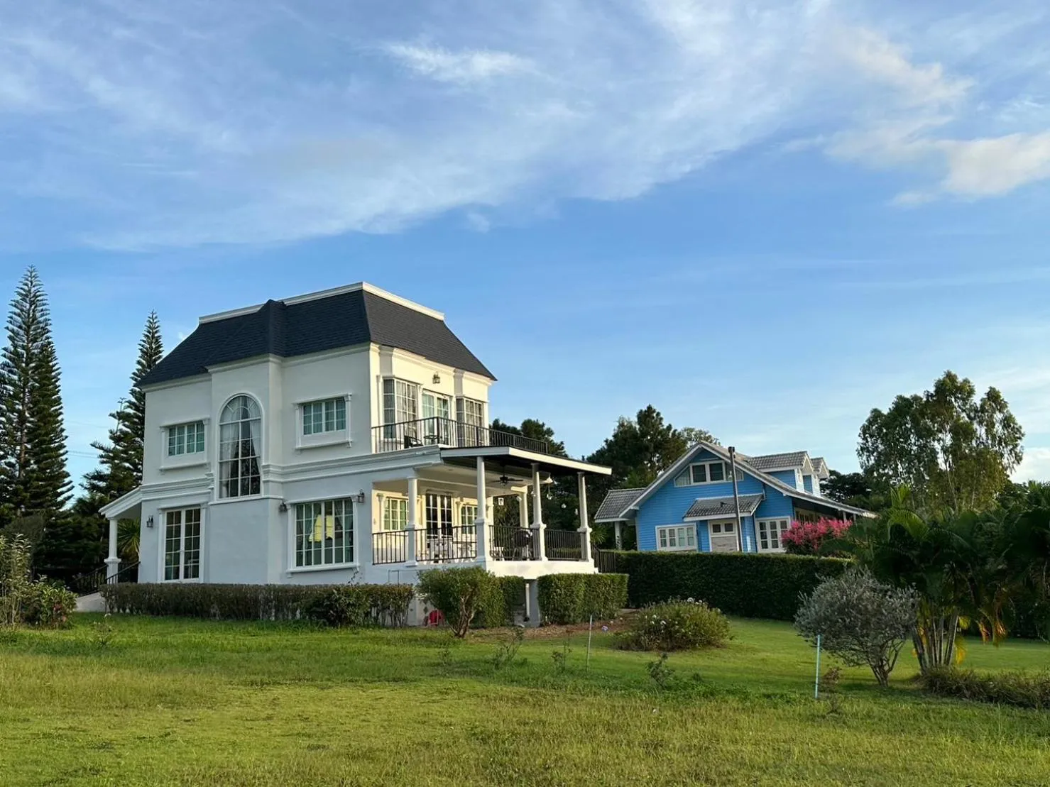Property building in Misty English Cottage