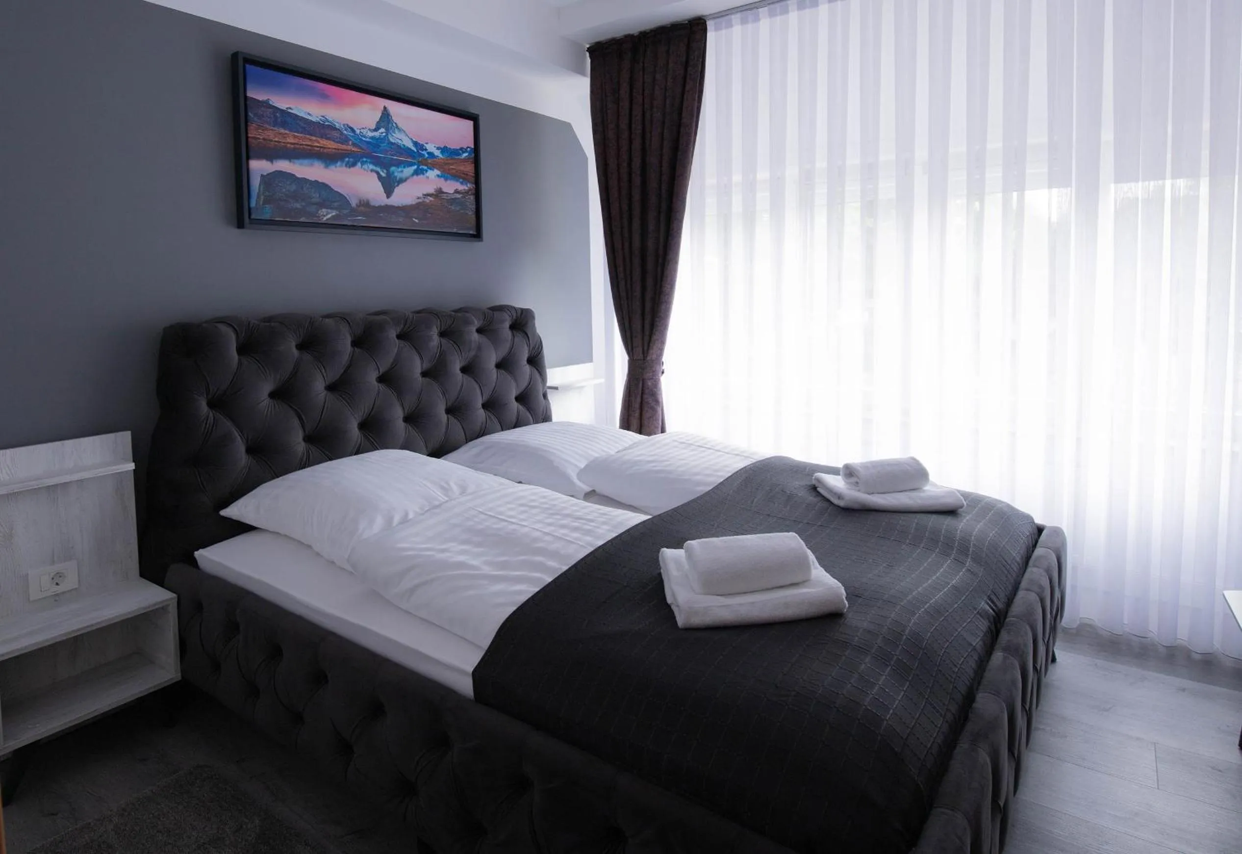 Bed in Heidepension Bispingen