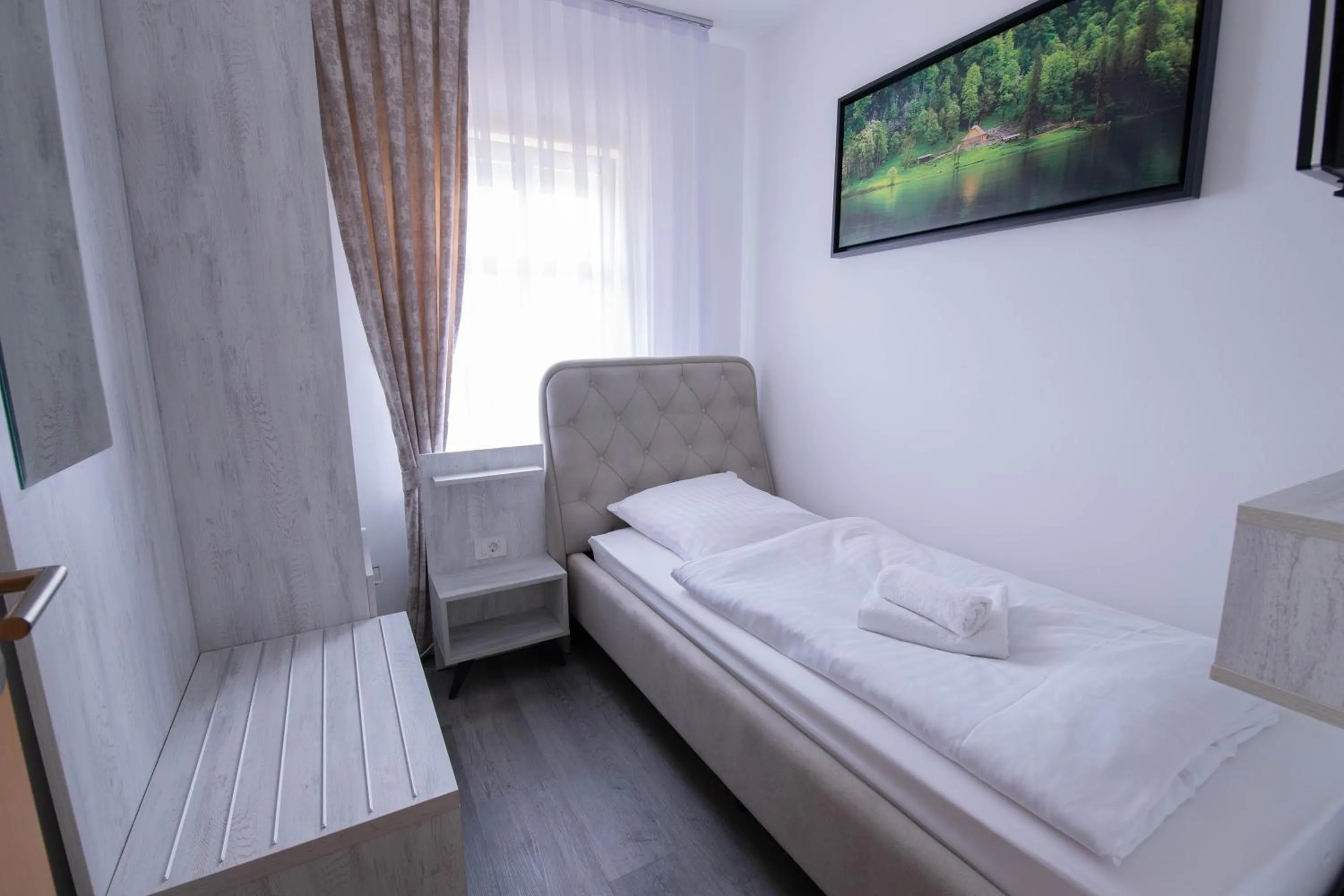 Bed in Heidepension Bispingen