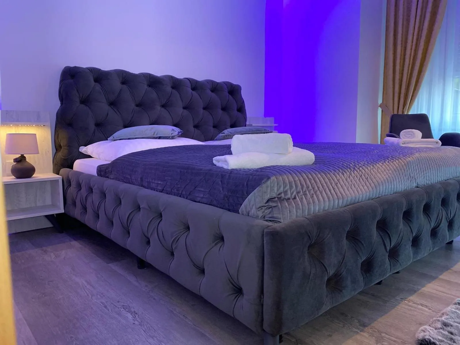 Bed in Heidepension Bispingen