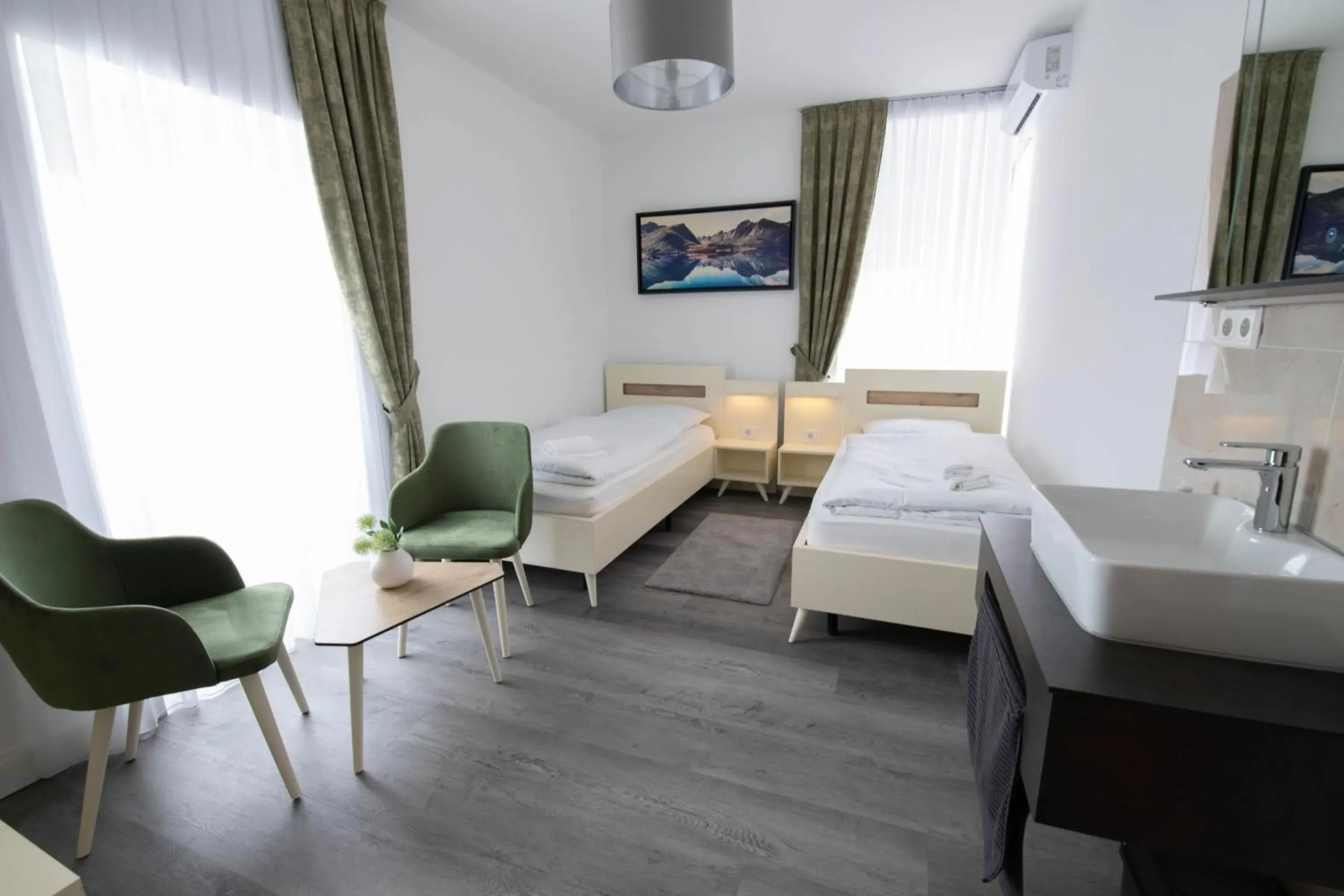 Standard Twin Room - single occupancy in Heidepension Bispingen Standard Twin Room - single occupancy in Heidepension Bispingen