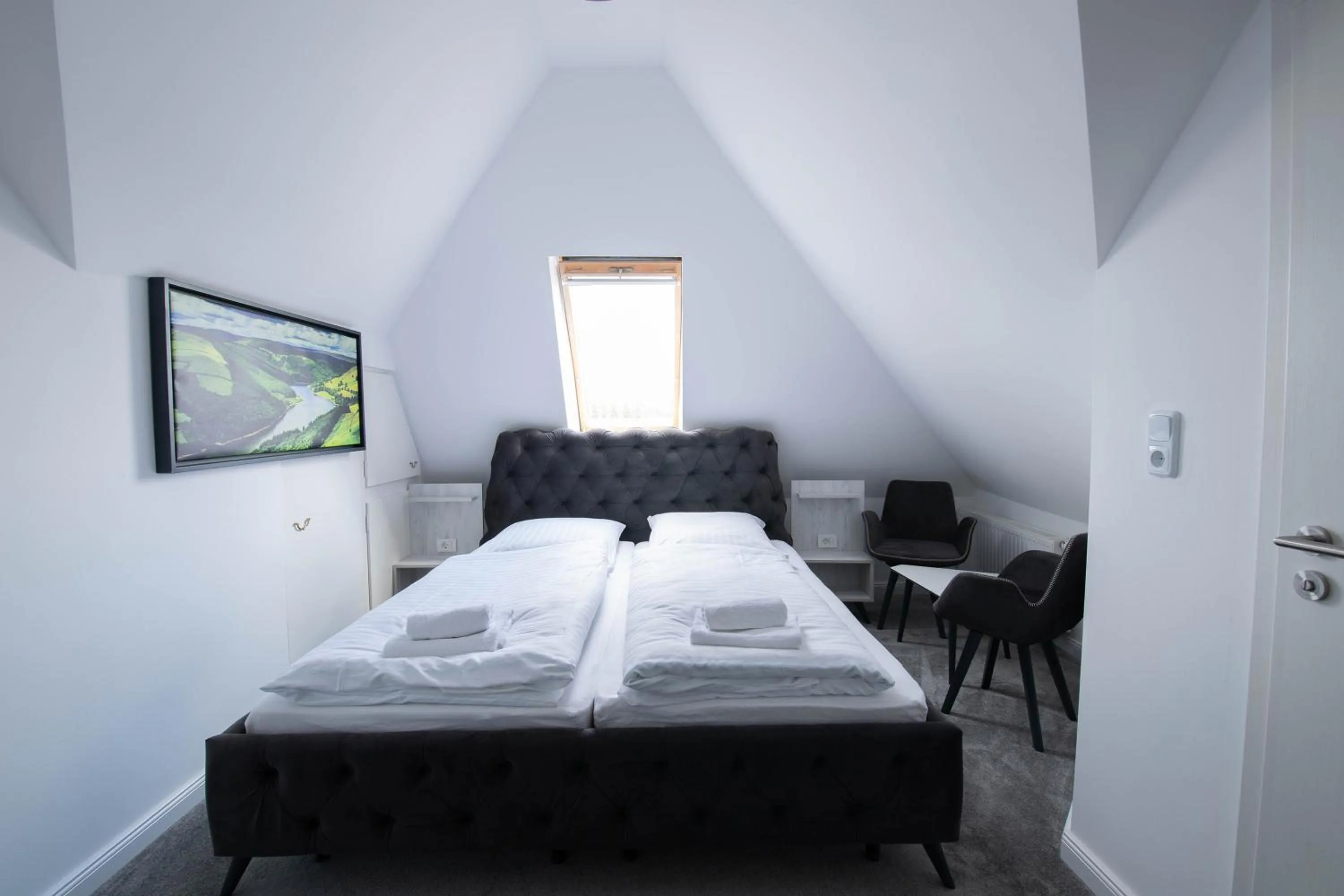 Bed in Heidepension Bispingen