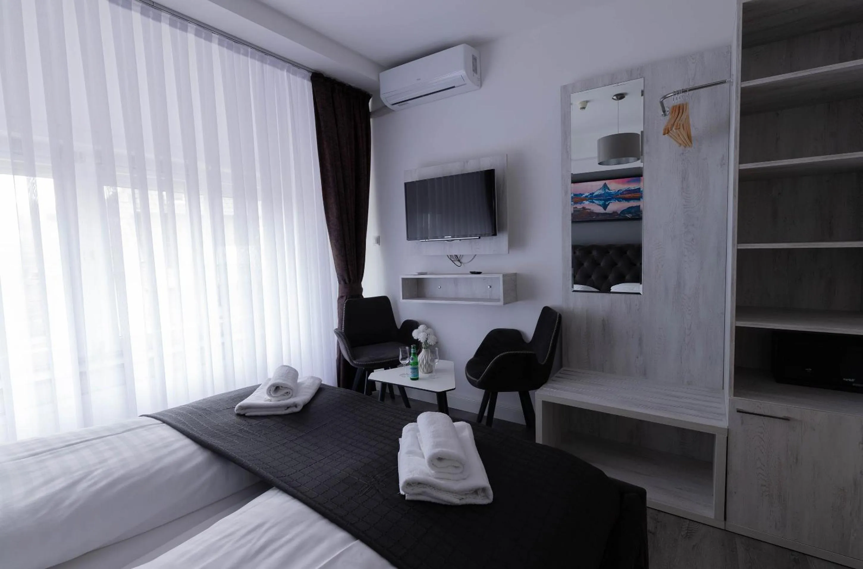 Bed in Heidepension Bispingen