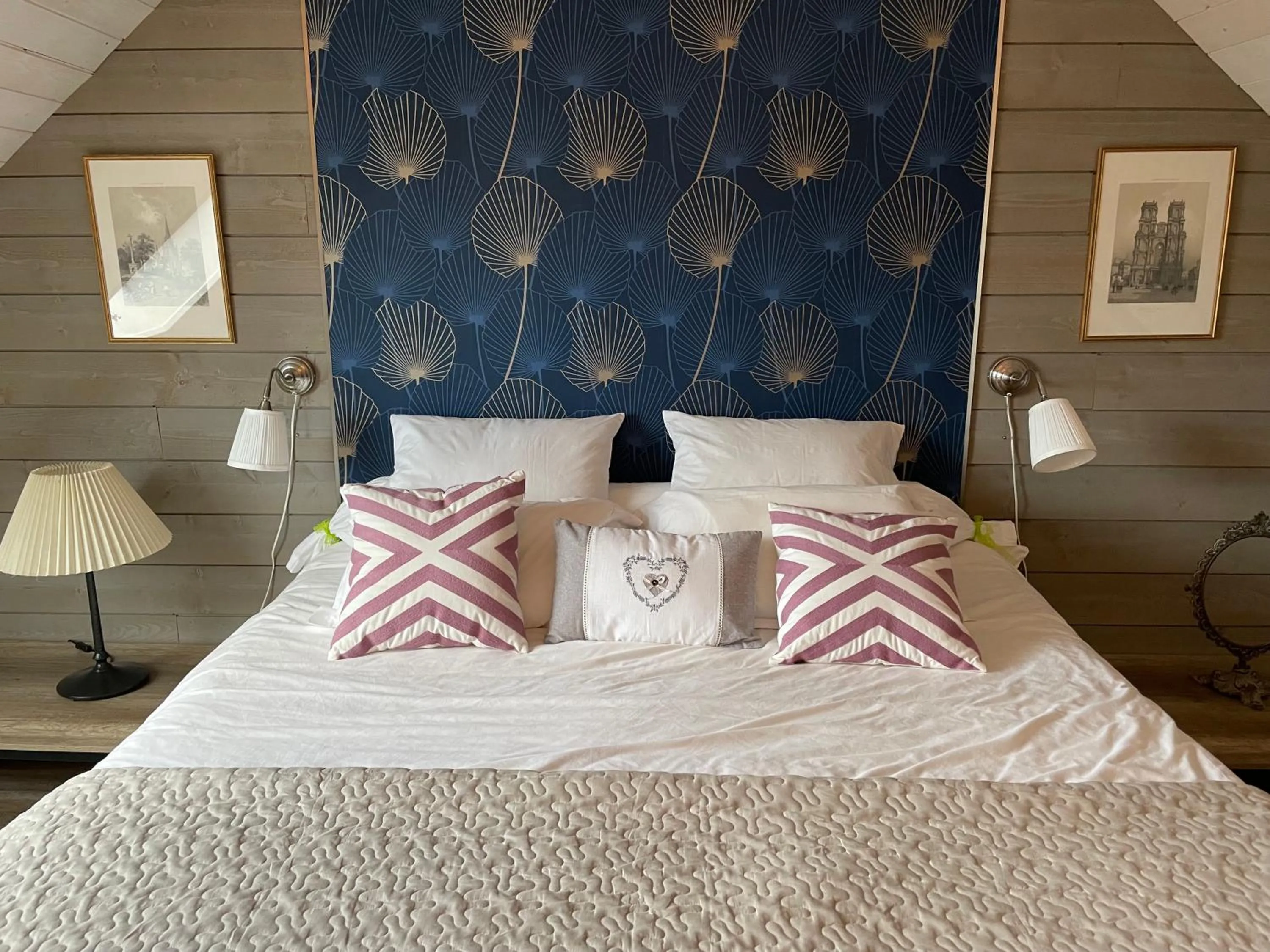 Bed in La Maison Bizienne Guérande - Chambres d'hôtes de charme