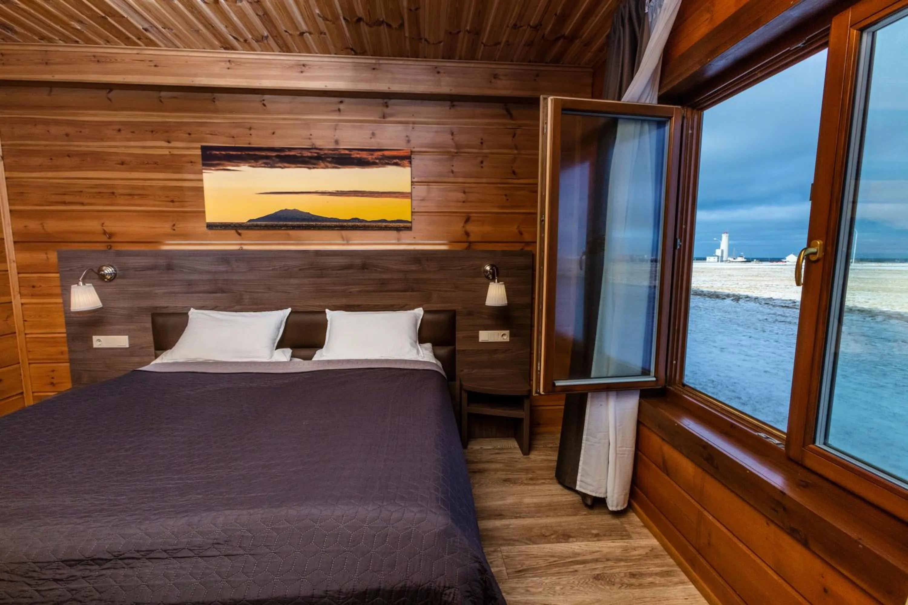 Bed in Lighthouse-Inn