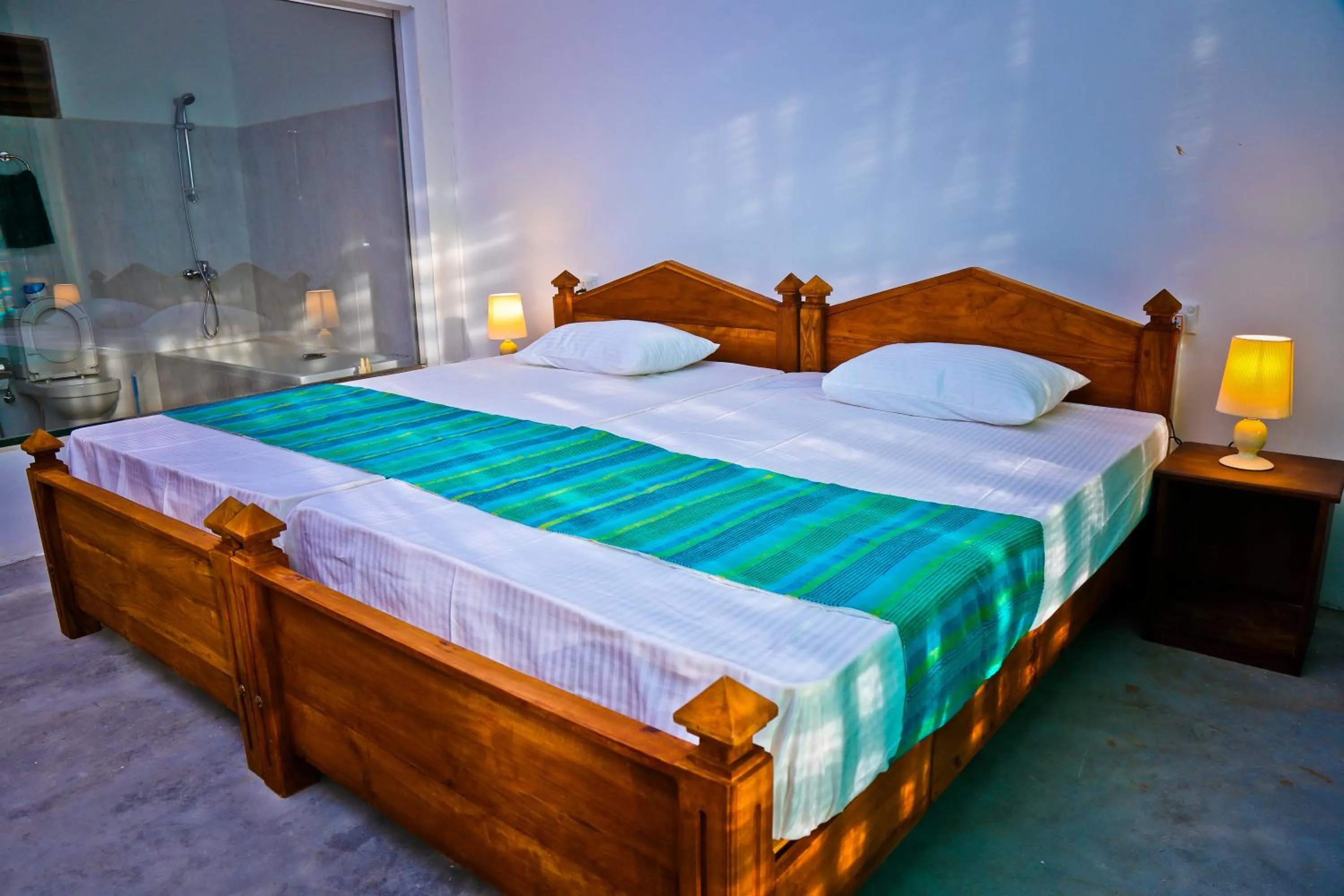Bed in Ella Alpine Resort