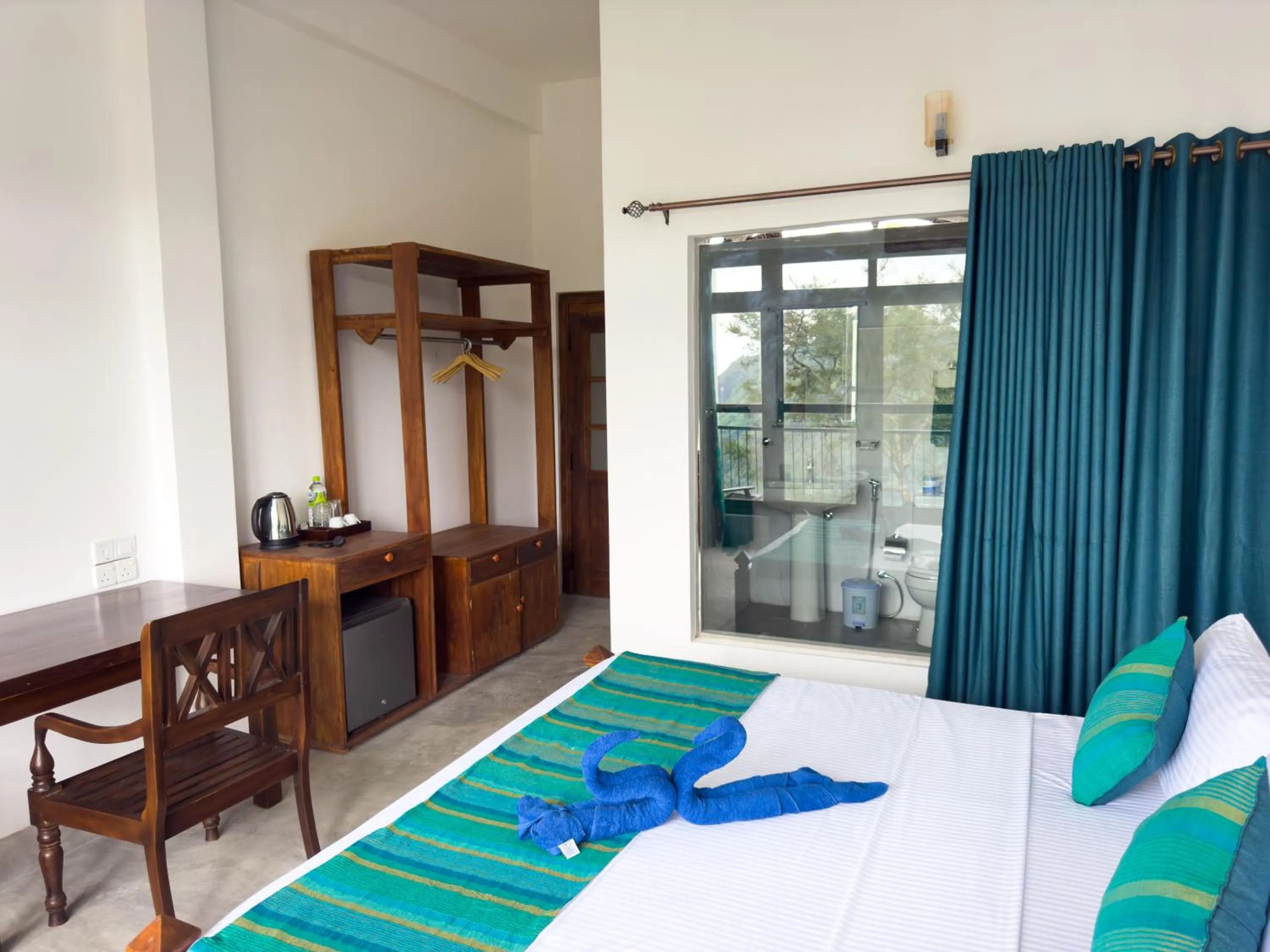 Bed in Ella Alpine Resort