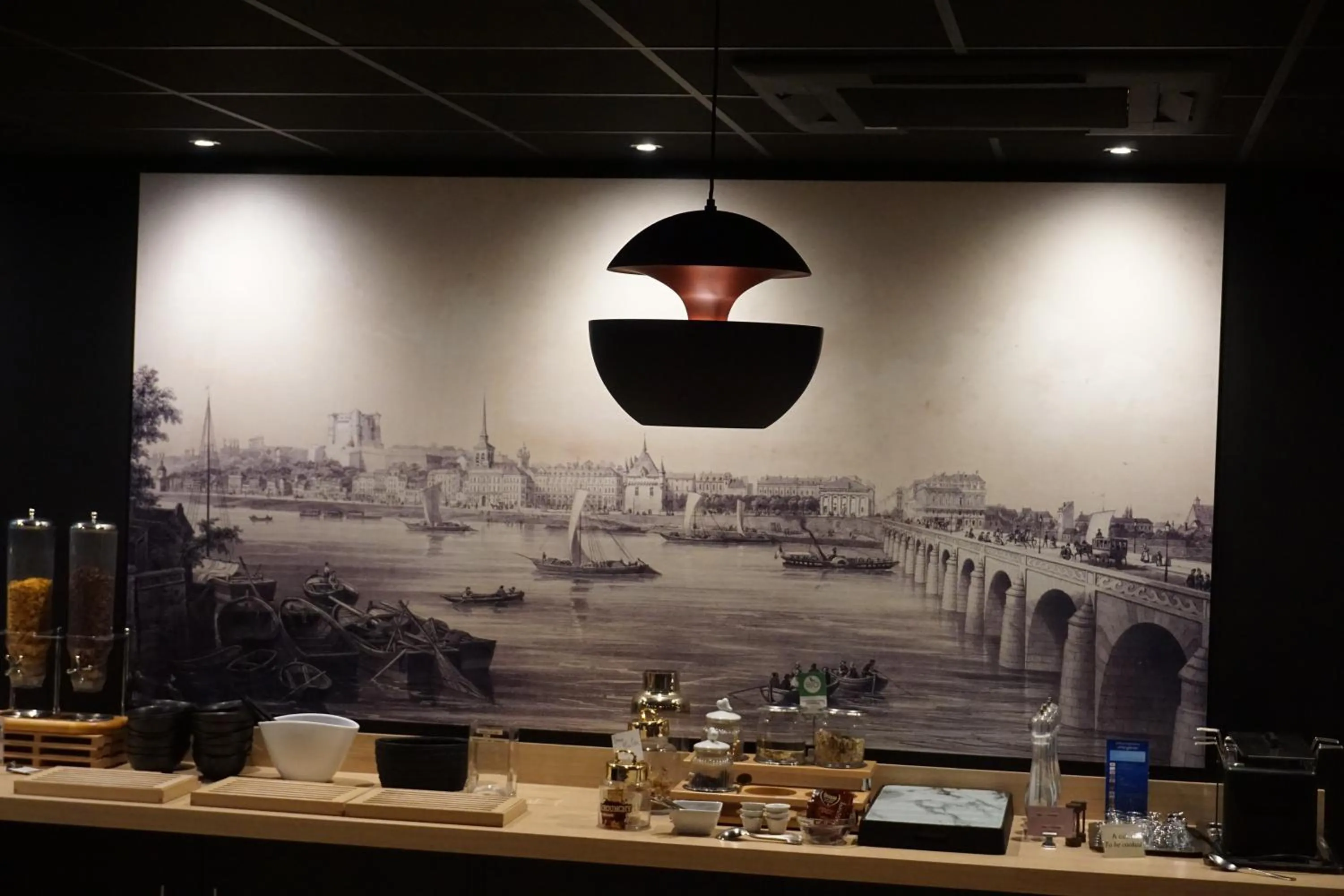 Decorative detail in Mercure Bords de Loire Saumur