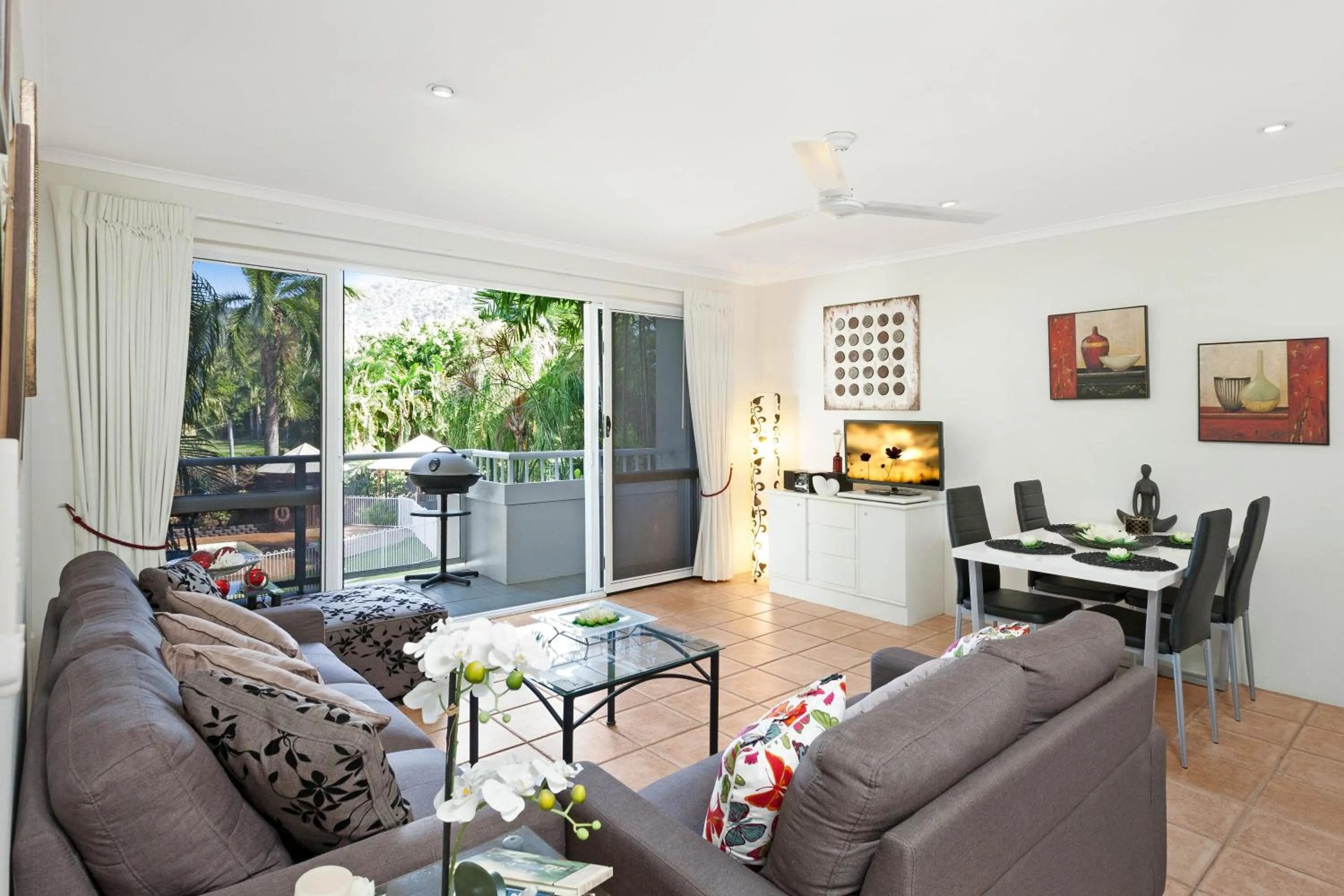 Patio in Paradise in the Tropics