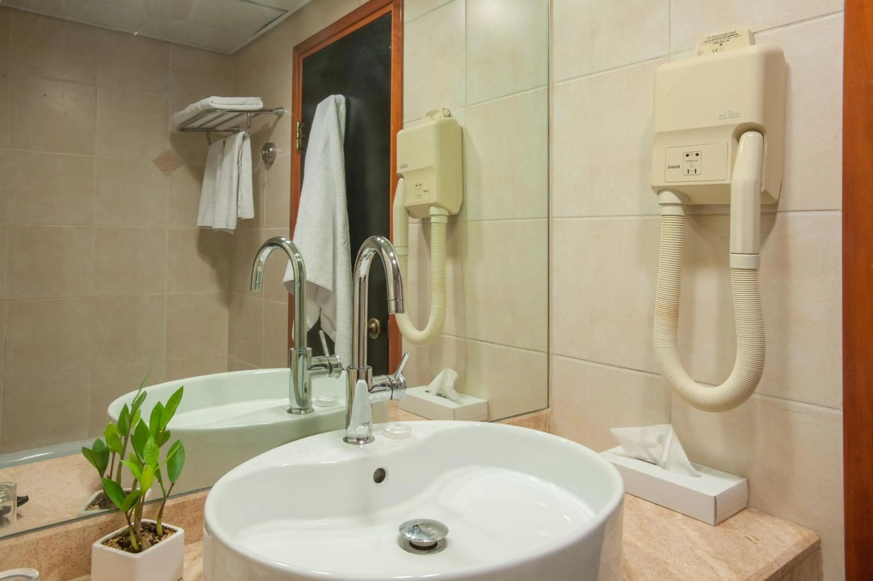 Shower in Eldan Hotel