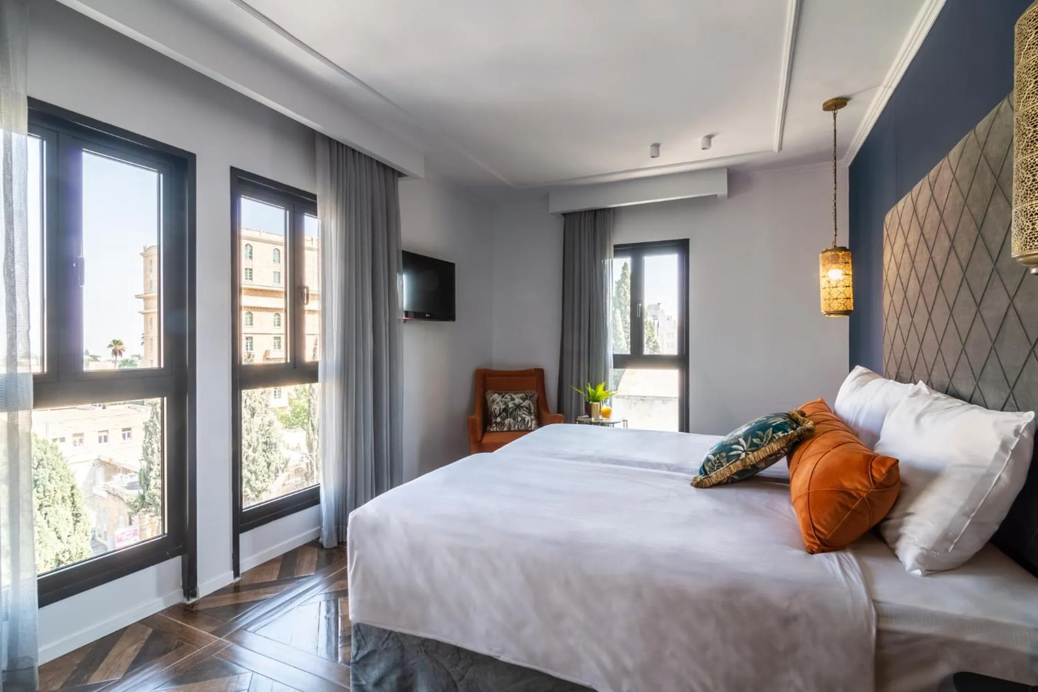 Bedroom, Bed in Eldan Hotel