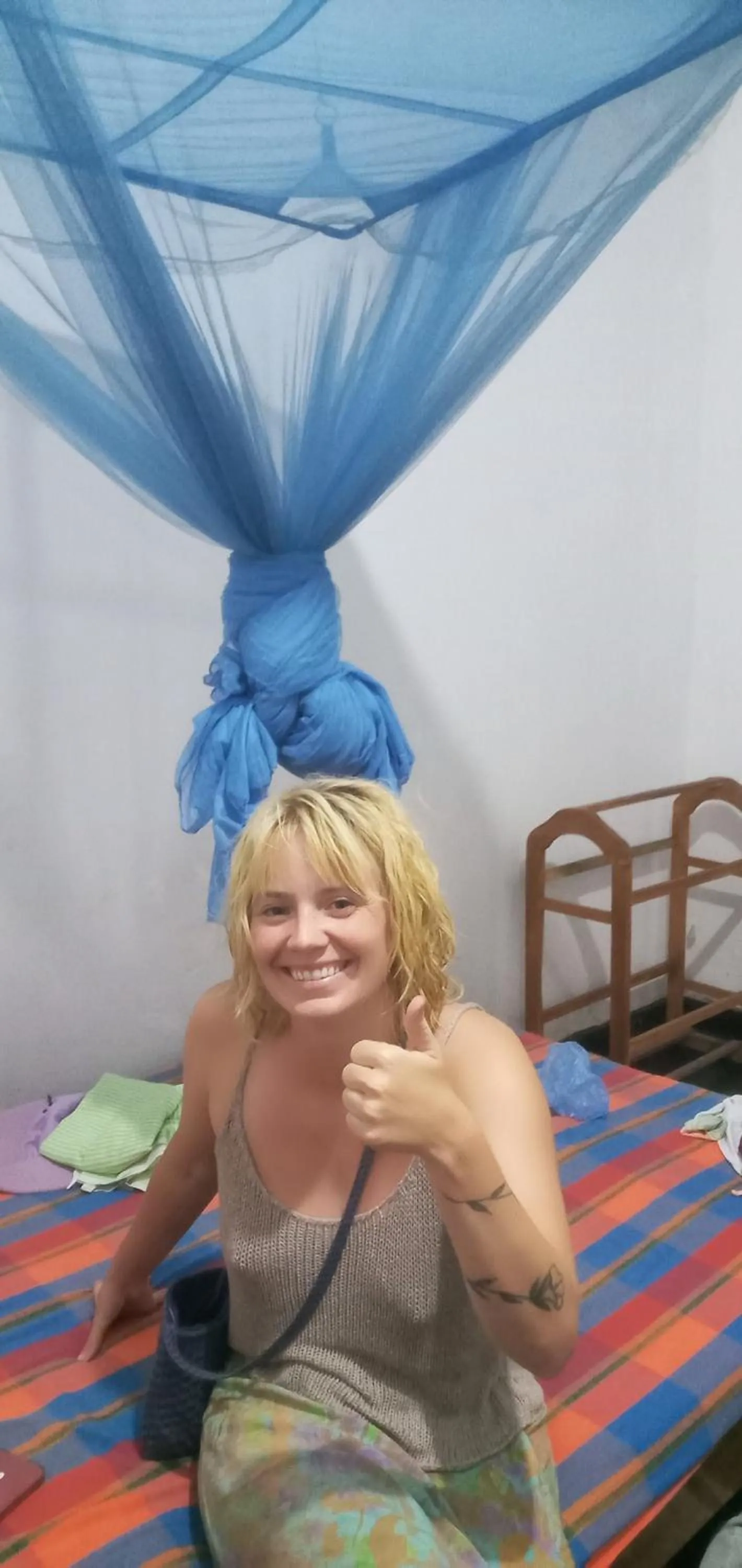 Bed in Villa Agrico and Surf Guest