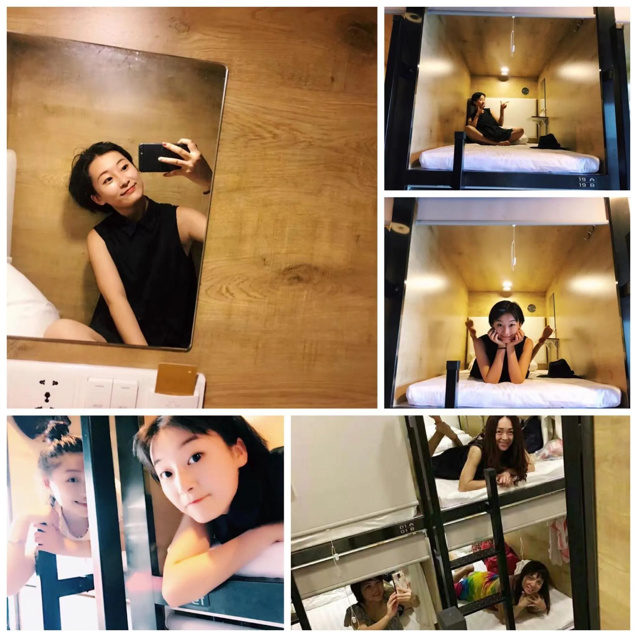 People in Cube Bed Station & Tours Sdn Bhd