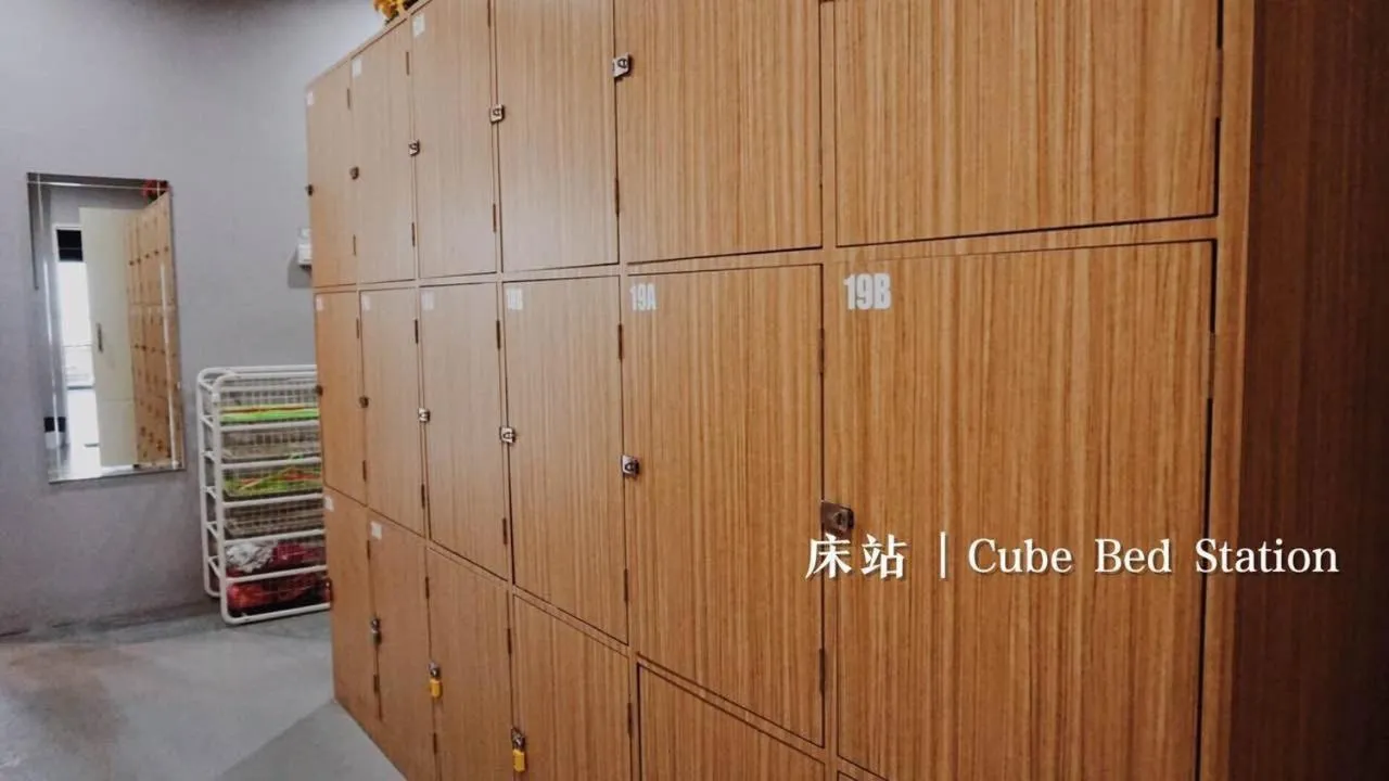 bunk bed in Cube Bed Station & Tours Sdn Bhd