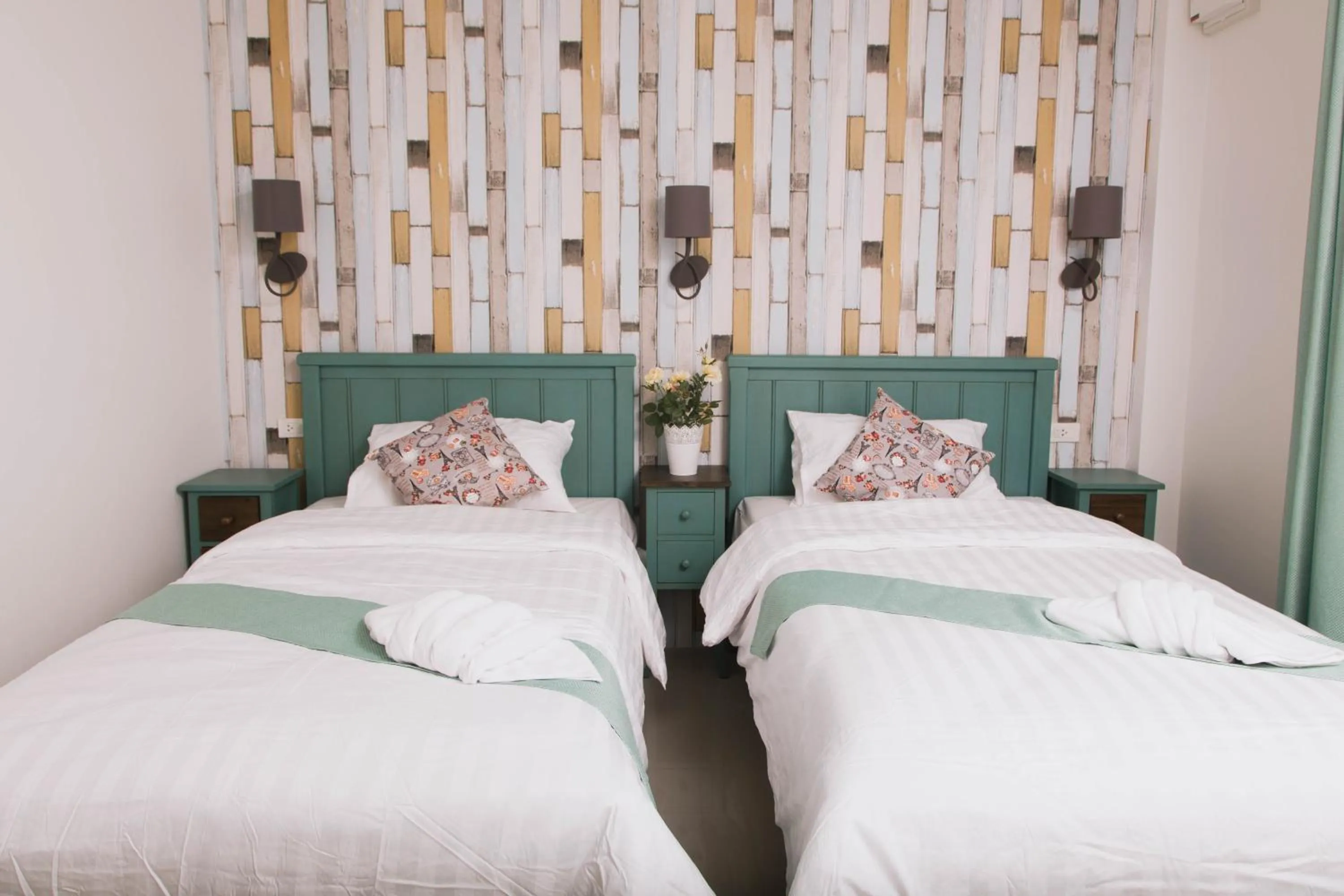 Bed in Moeimanee Resort