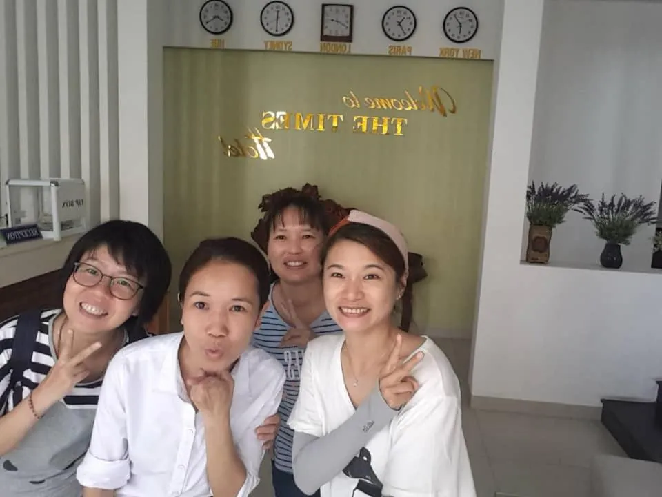 People in The Times Hotel