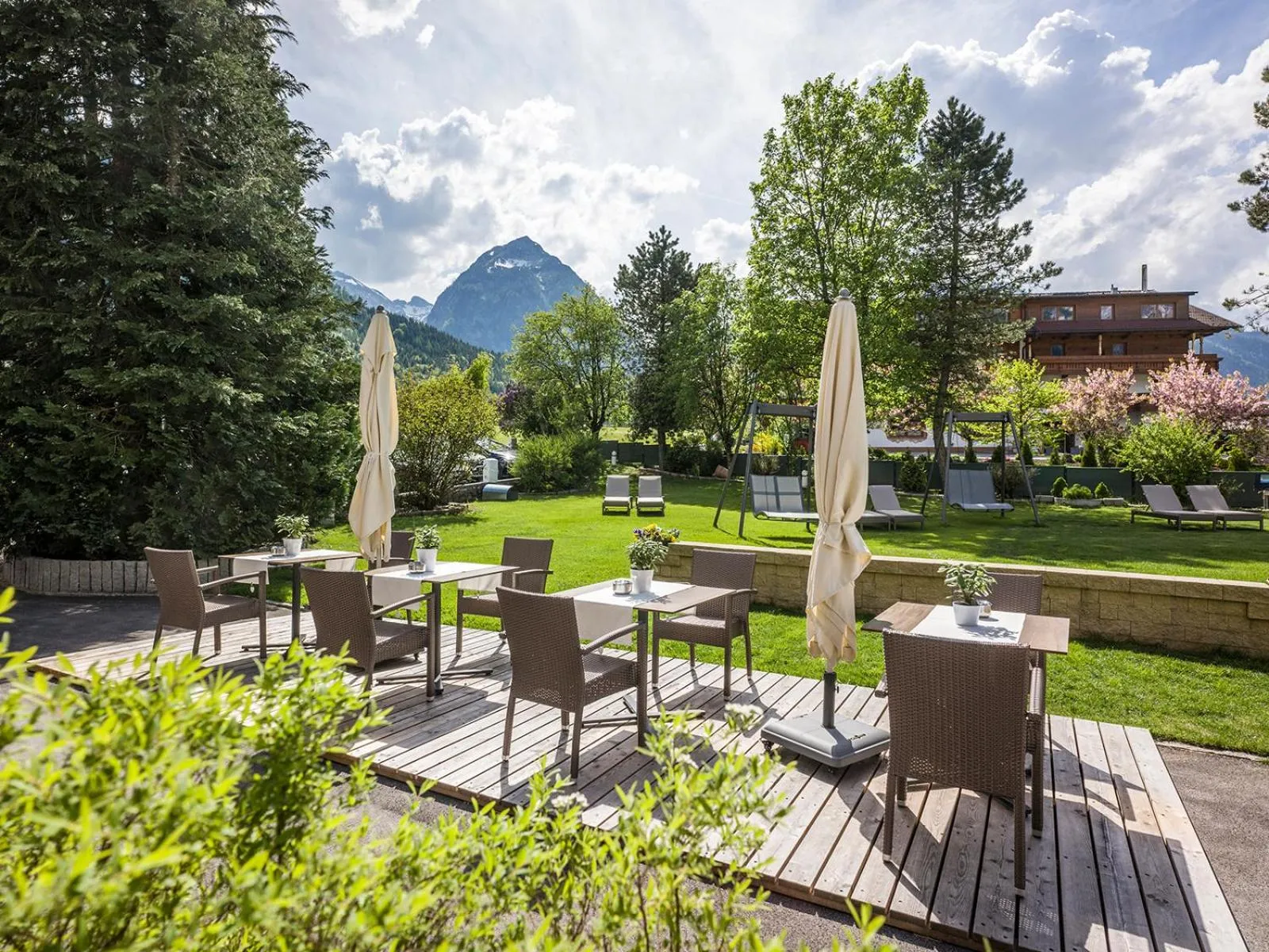Patio in Hotel Auszeit