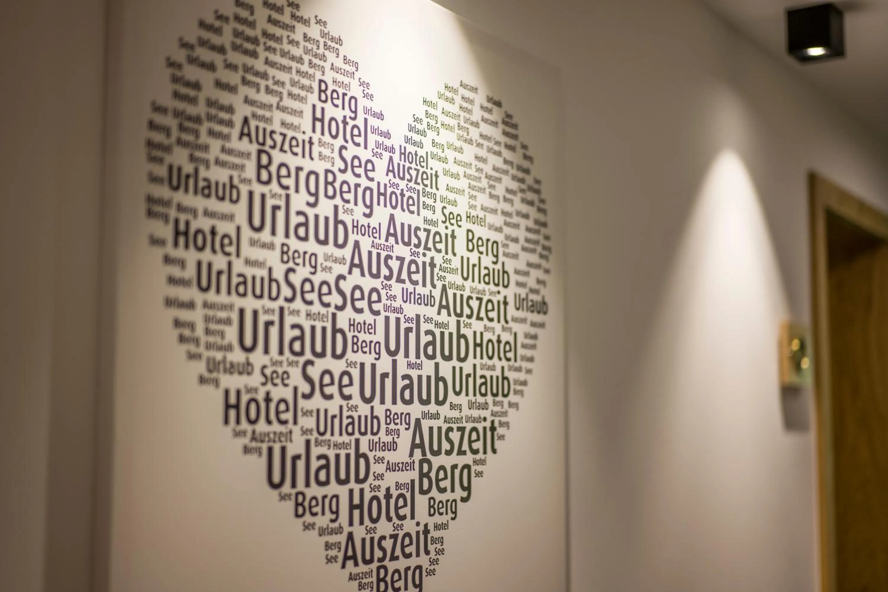 Decorative detail in Hotel Auszeit