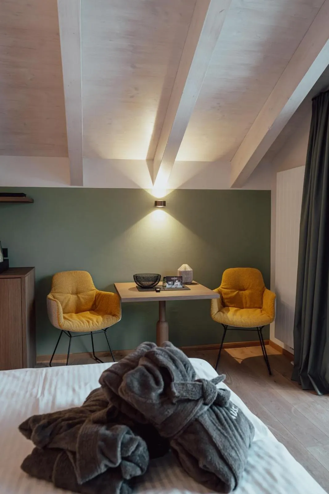 Bedroom, Bed in Hotel Auszeit