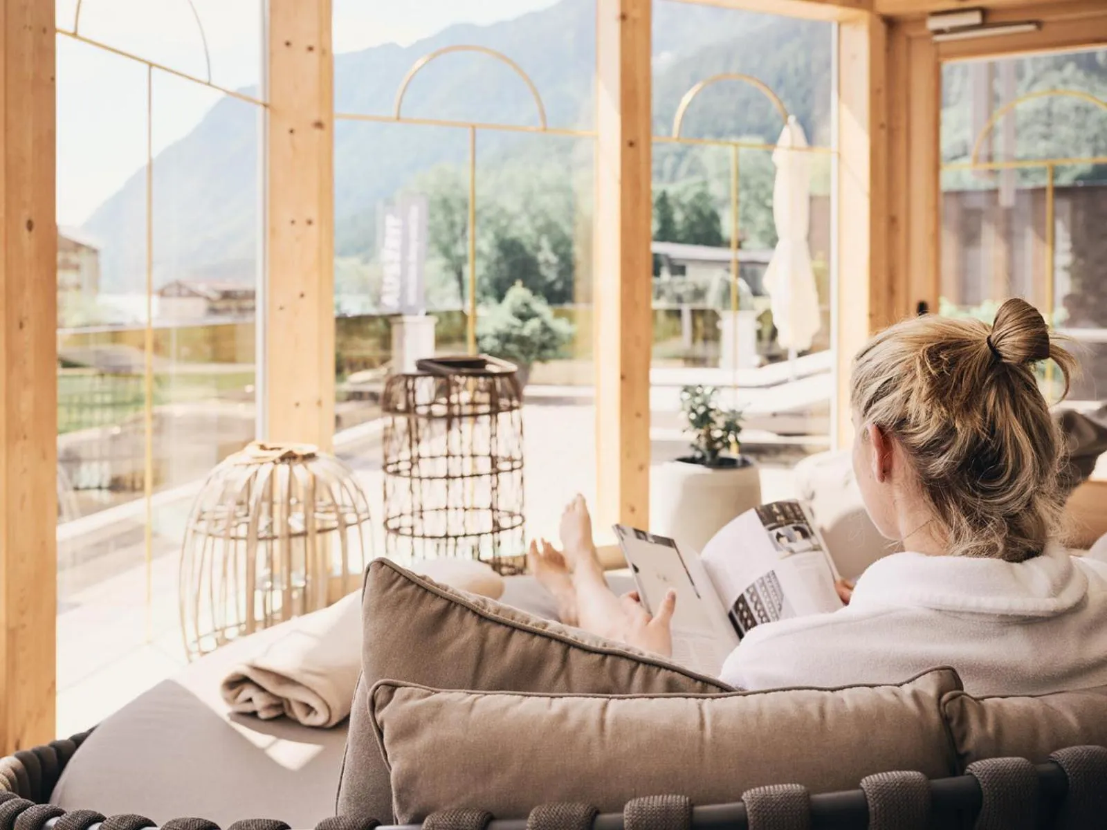 Spa and wellness centre/facilities in Hotel Auszeit