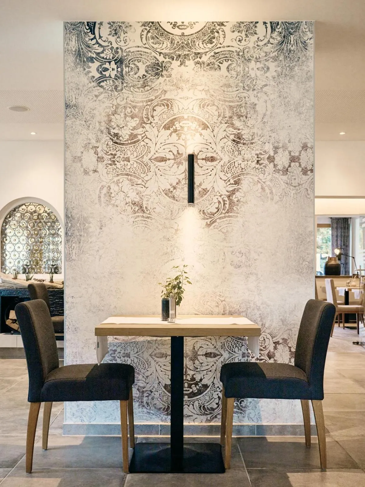 Dining area in Hotel Auszeit