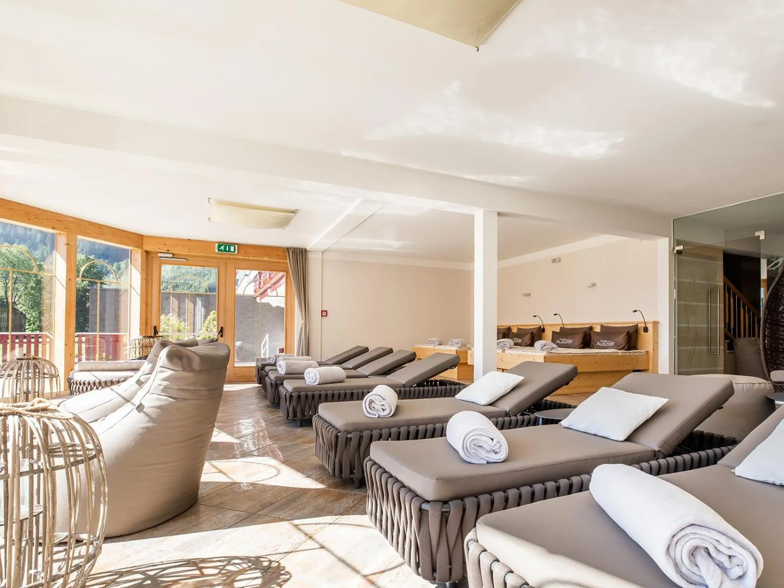 Seating area in Hotel Auszeit