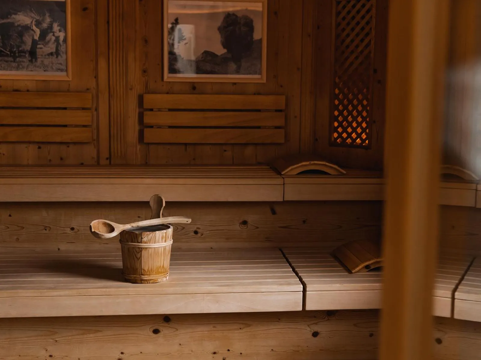 Sauna in Hotel Auszeit