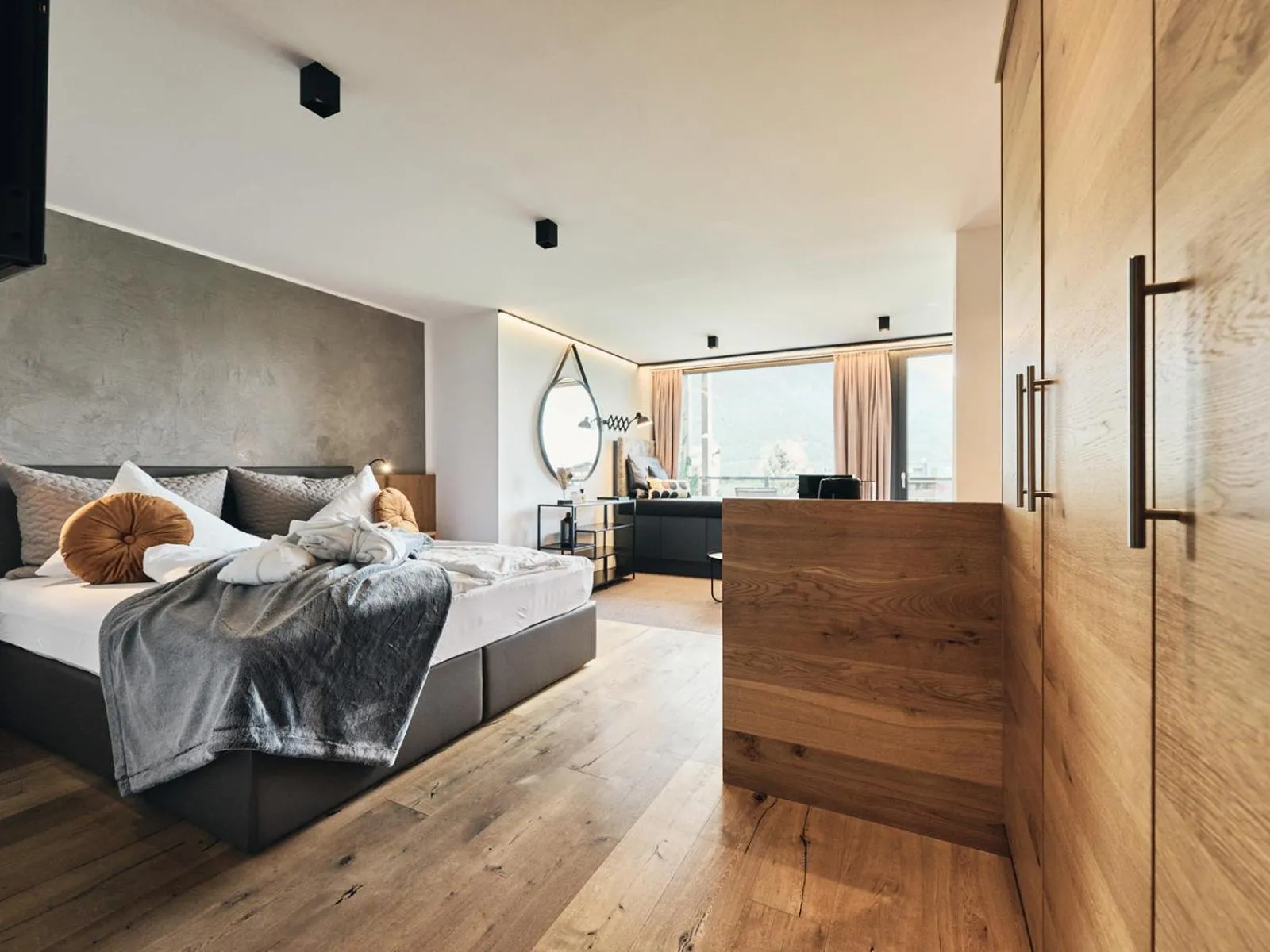 Photo of the whole room, Bed in Hotel Auszeit