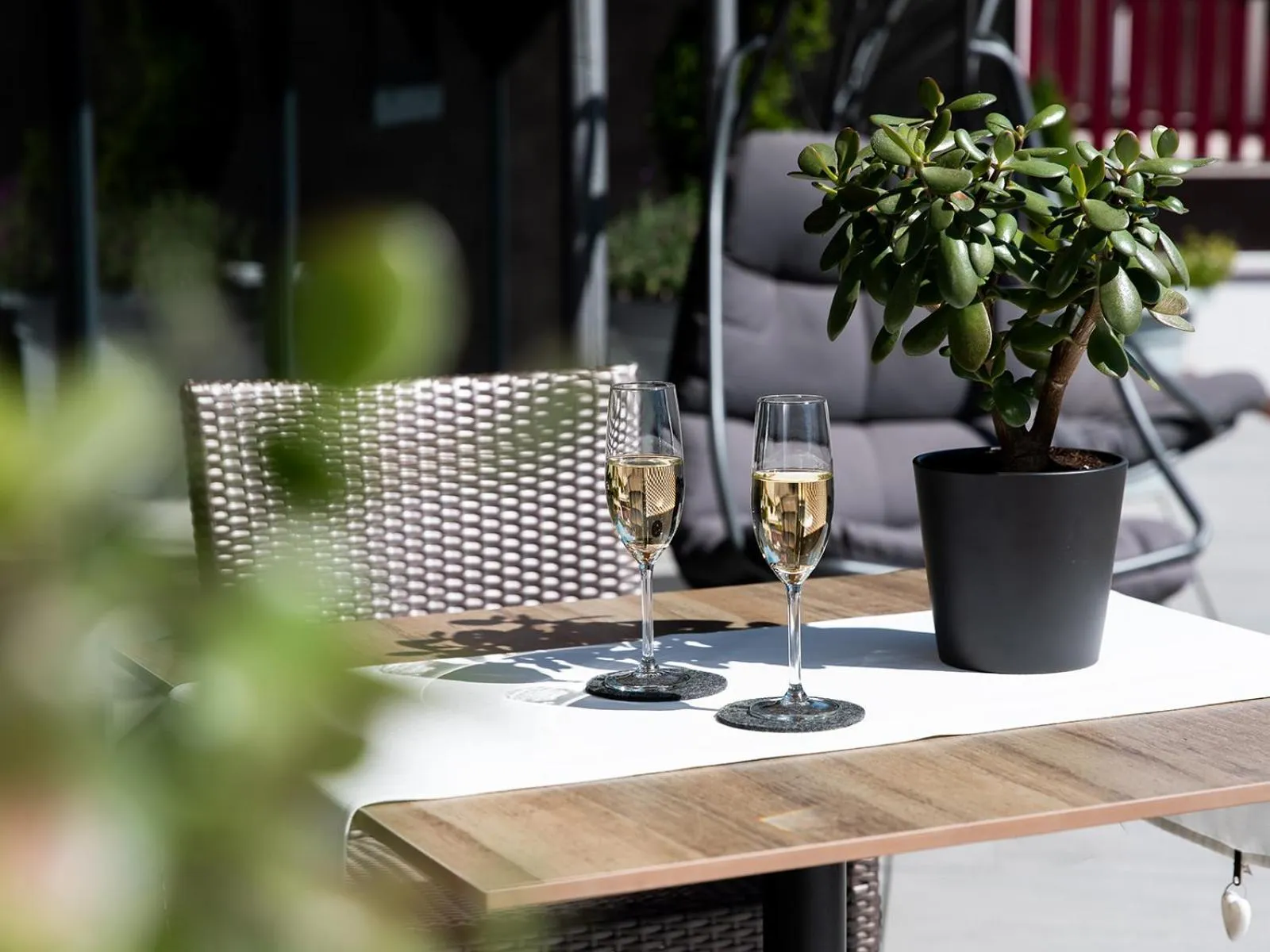 Alcoholic drinks in Hotel Auszeit