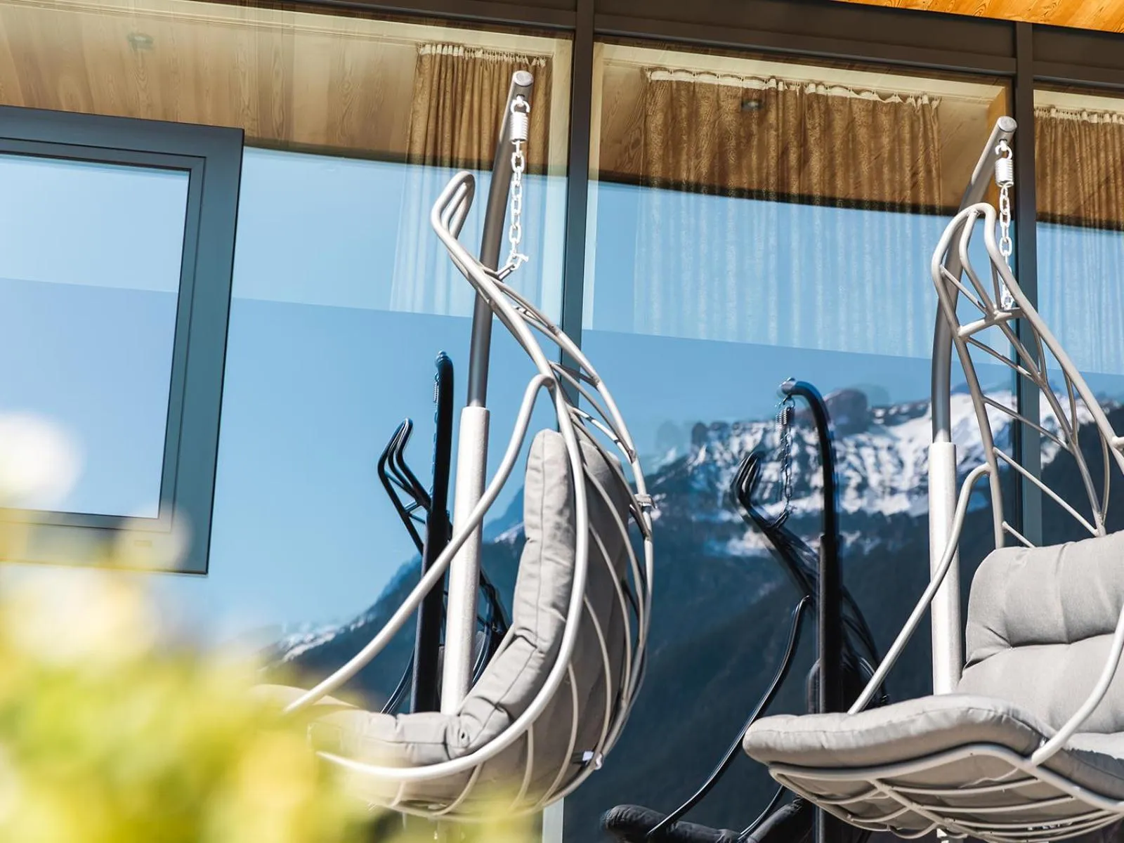 Balcony/Terrace in Hotel Auszeit