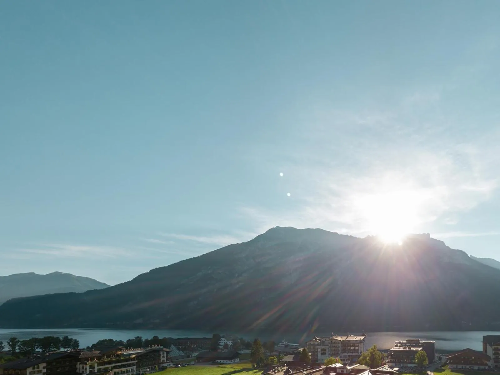 Lake view in Hotel Auszeit