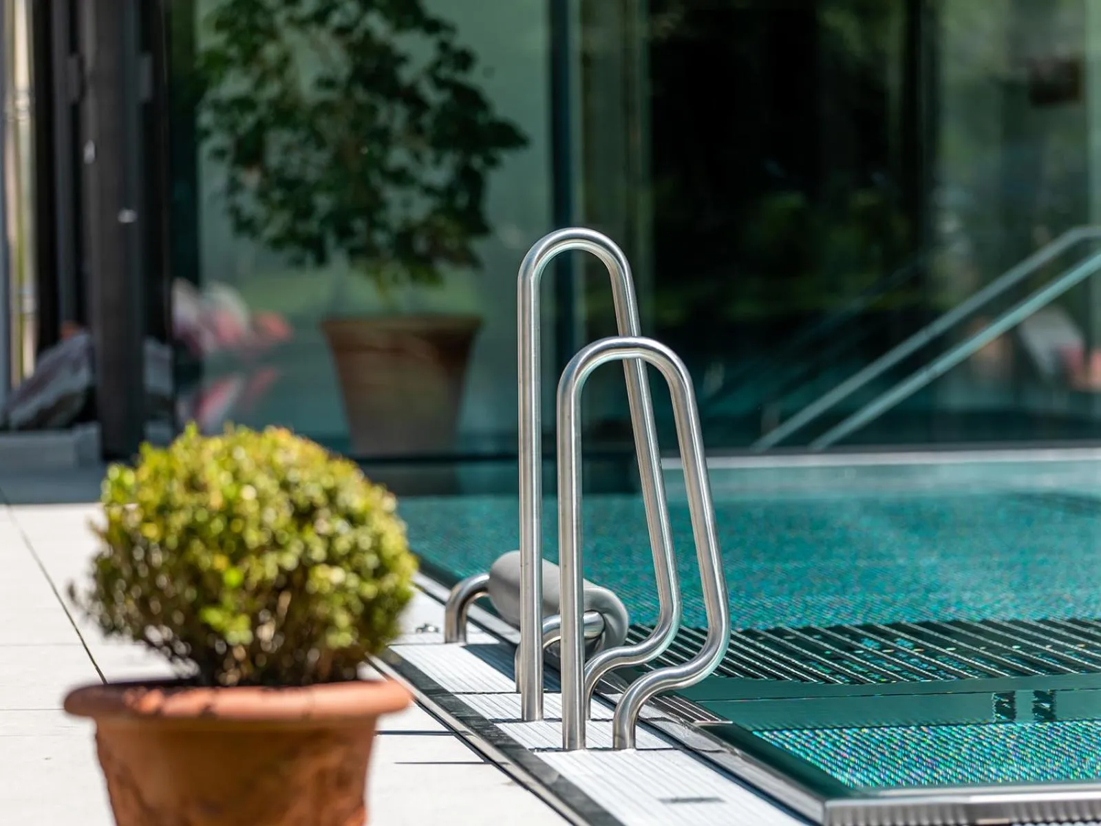 Swimming pool in Hotel Auszeit