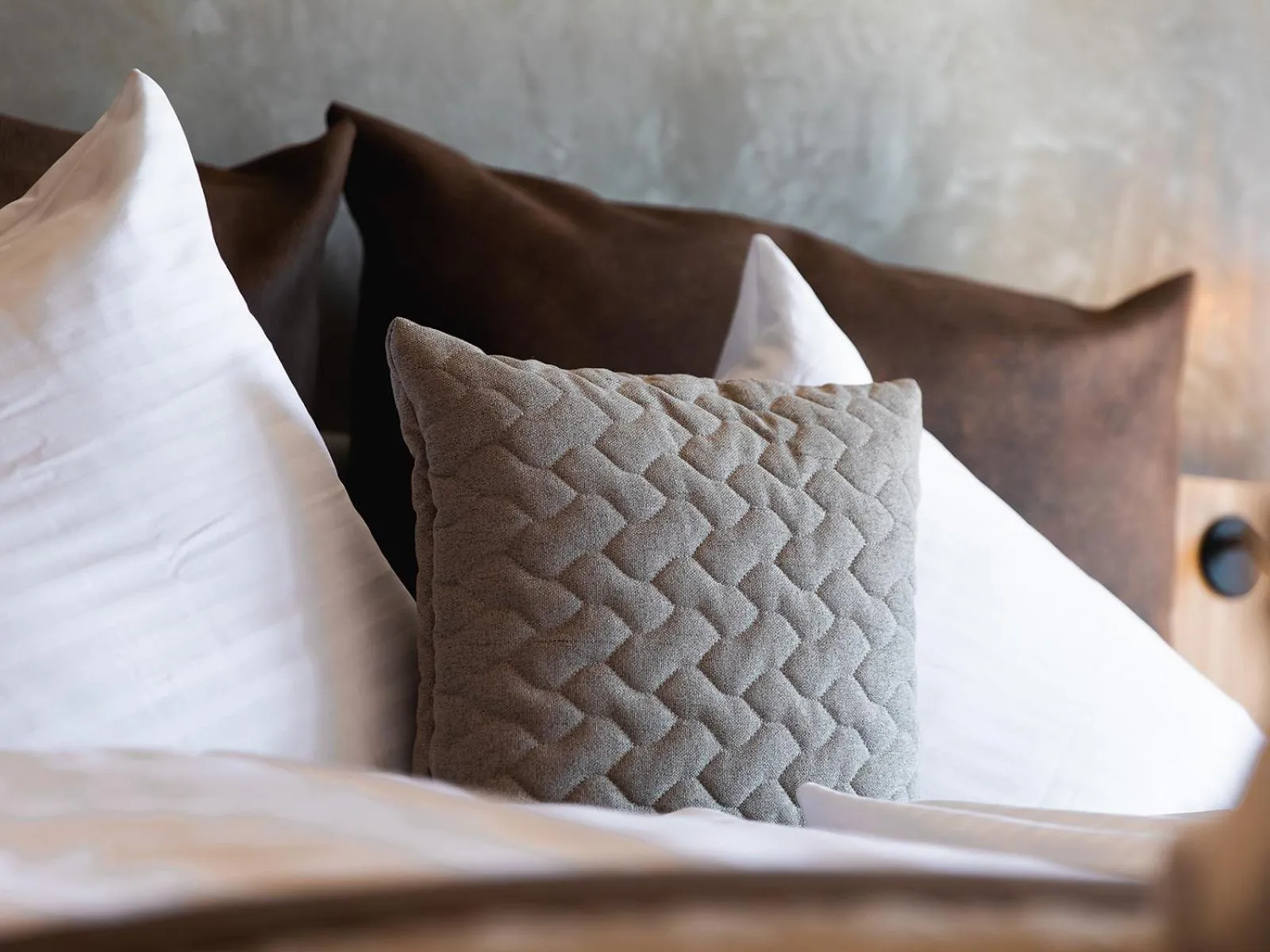 Bed in Hotel Auszeit