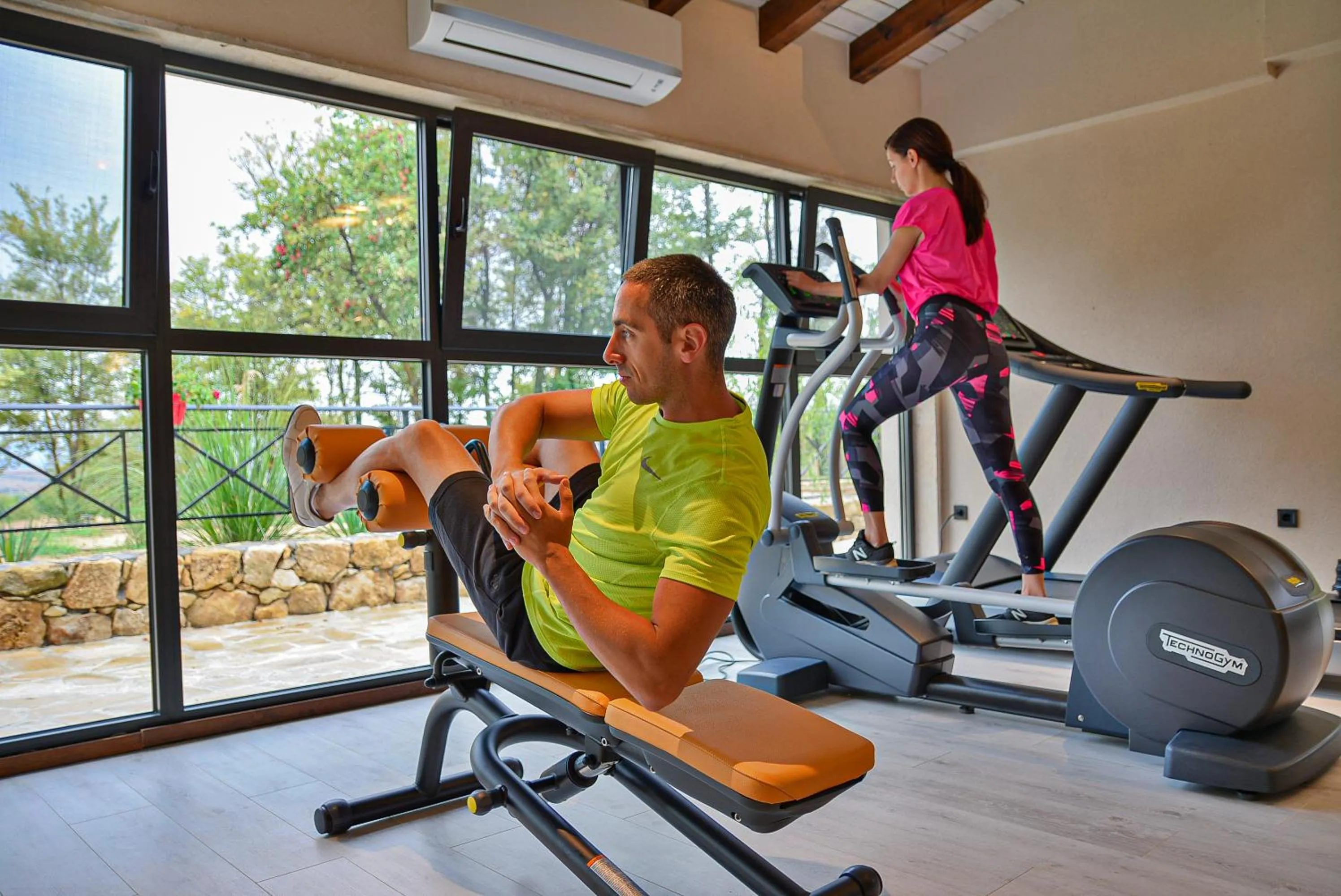 Fitness centre/facilities in Zornitza Family Estate Relais & Chateaux