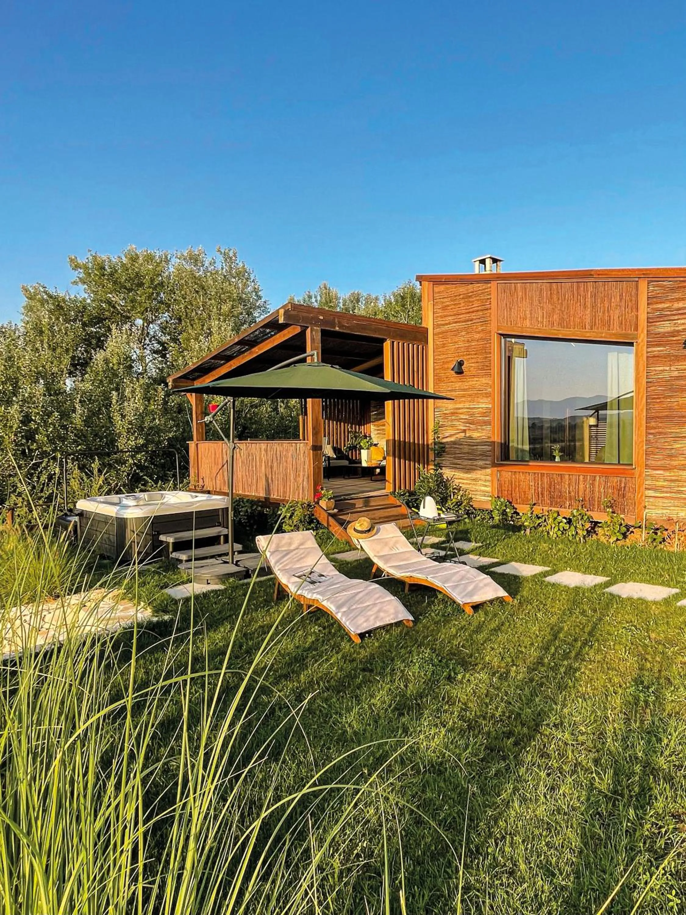 Garden in Zornitza Family Estate Relais & Chateaux