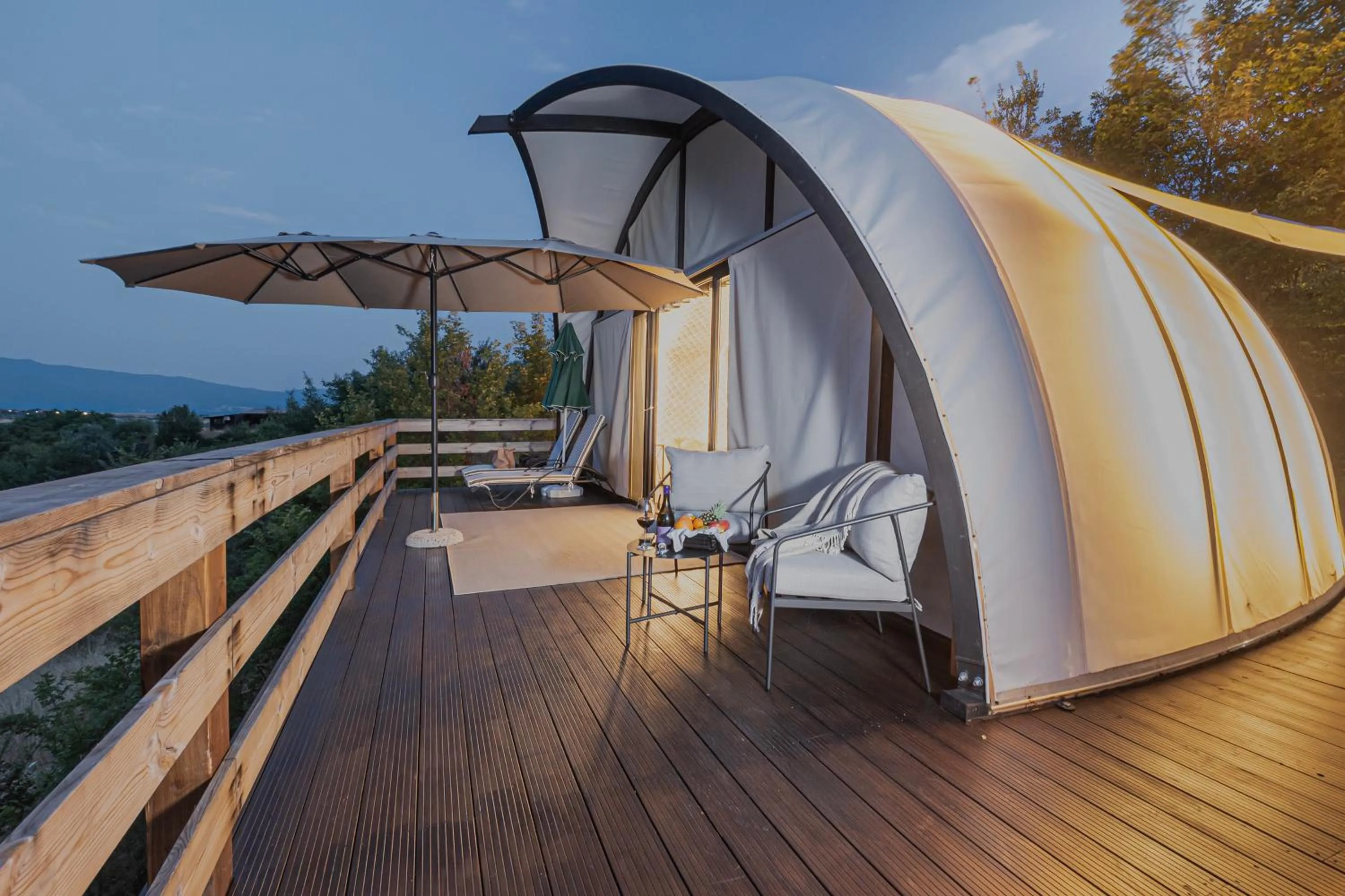 Natural landscape in Zornitza Family Estate Relais & Chateaux