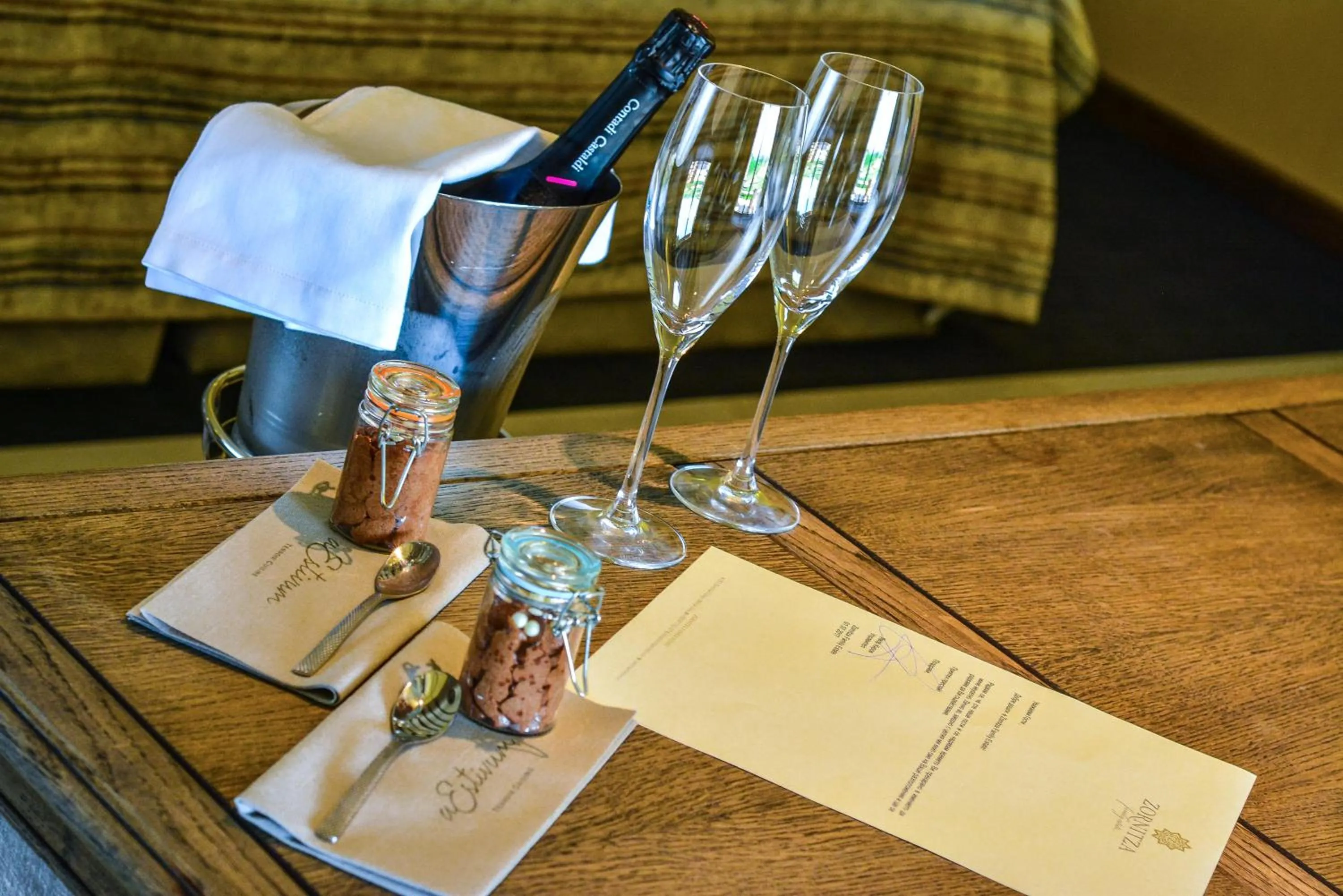 Decorative detail in Zornitza Family Estate Relais & Chateaux