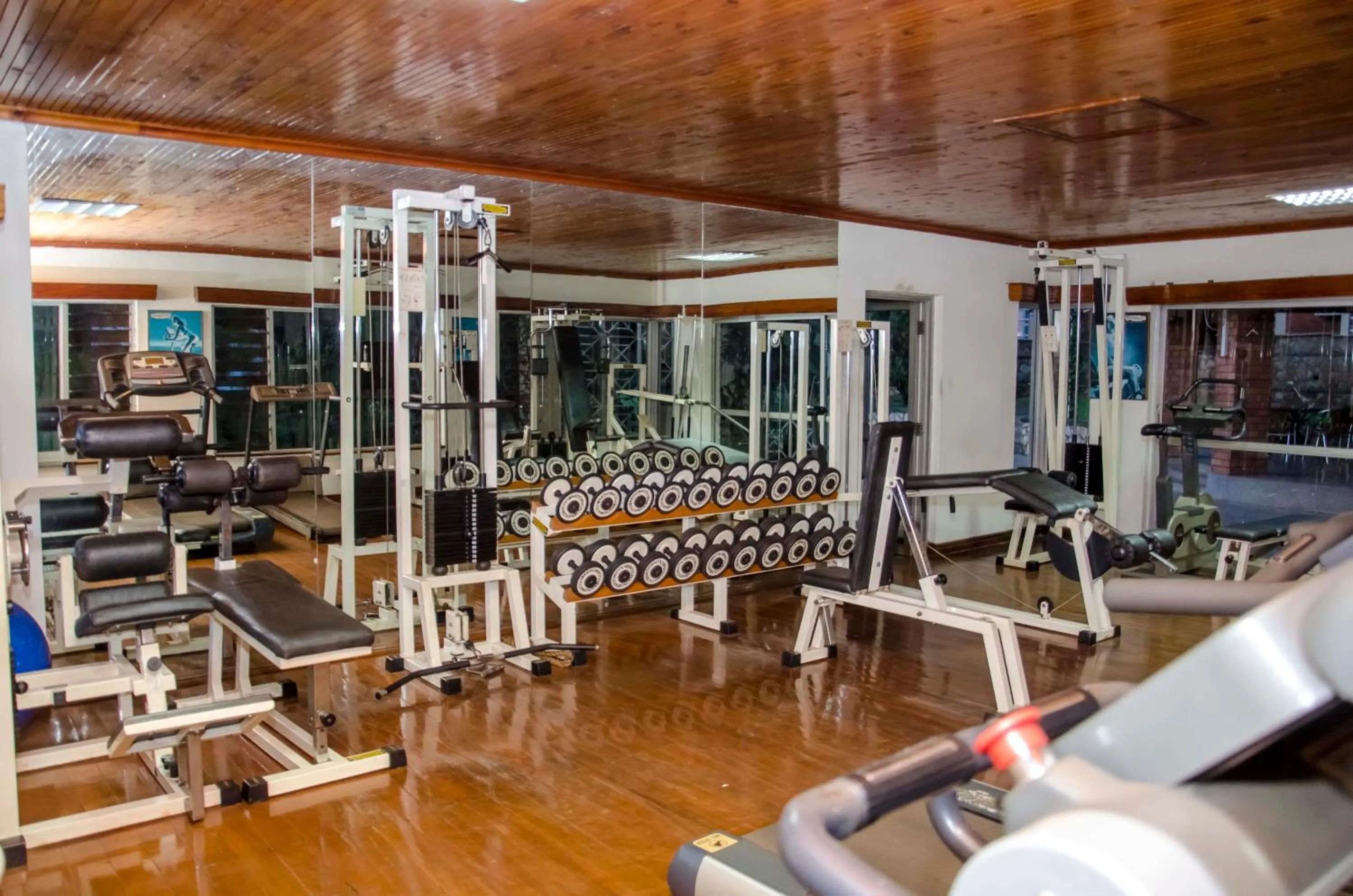 Fitness centre/facilities in Golf Course Apartments