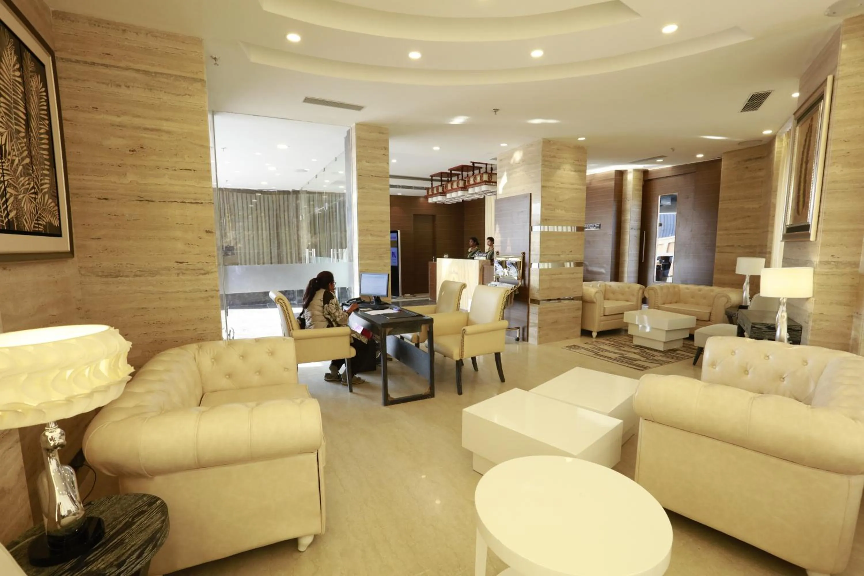 Lobby or reception in Pal Heights Mantra