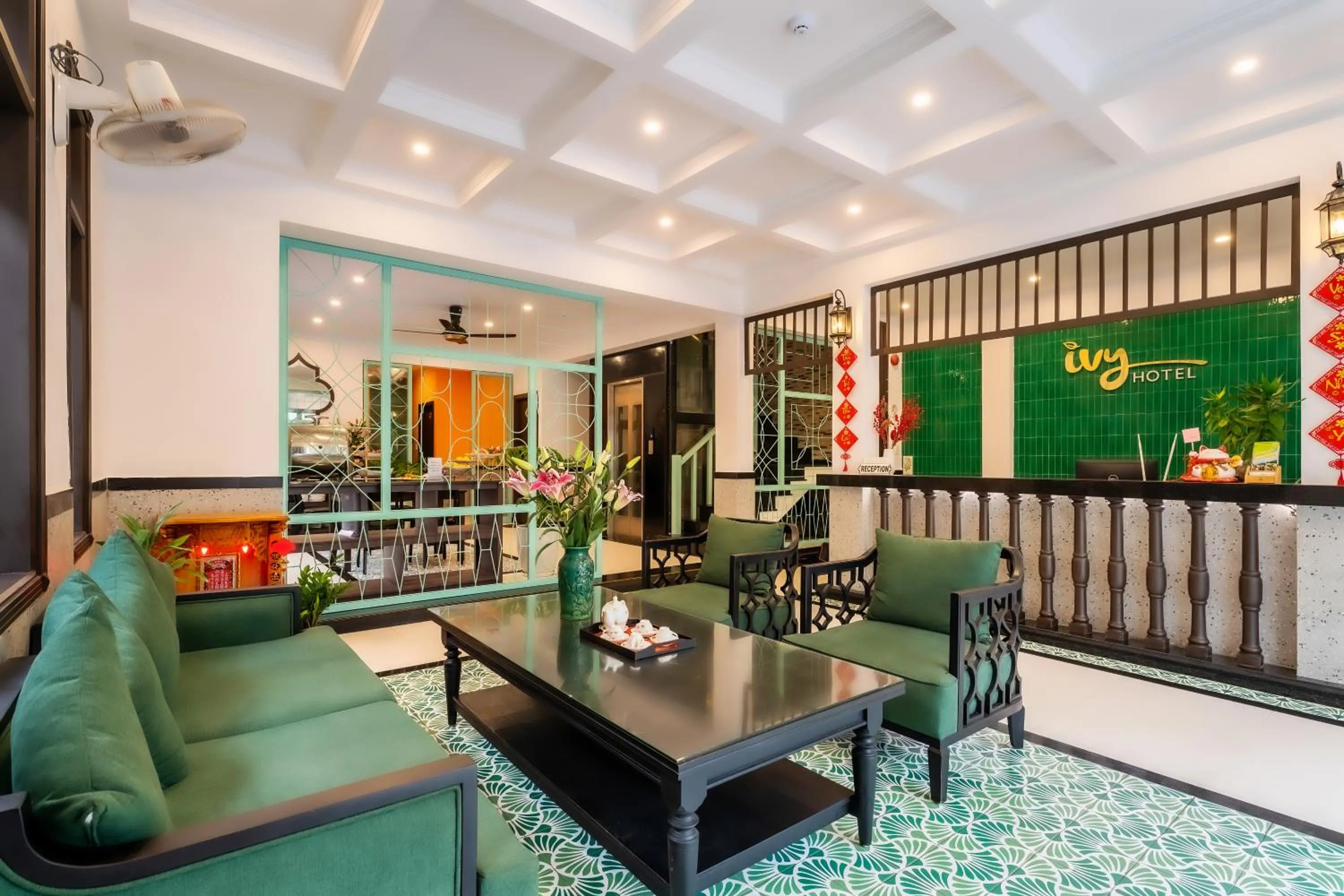 Lobby or reception in Hoi An Ivy Hotel