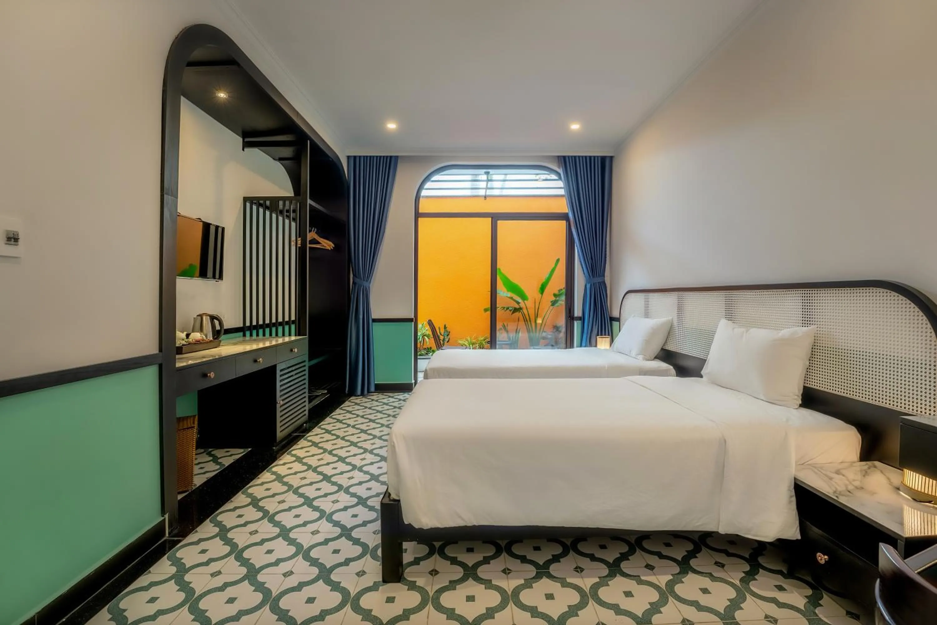 Bed in Hoi An Ivy Hotel