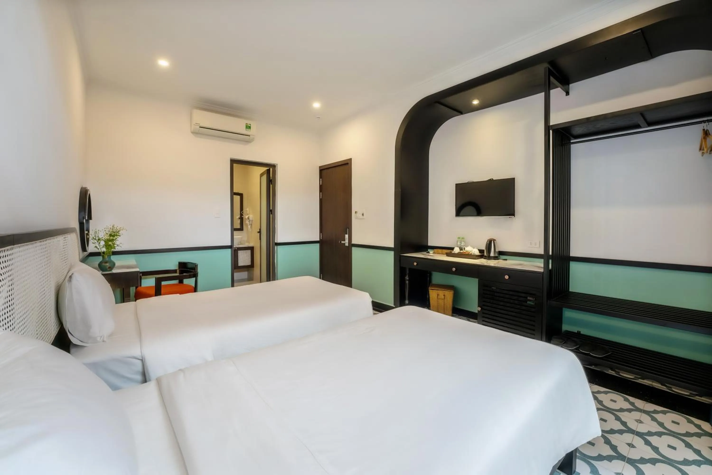 Bed in Hoi An Ivy Hotel