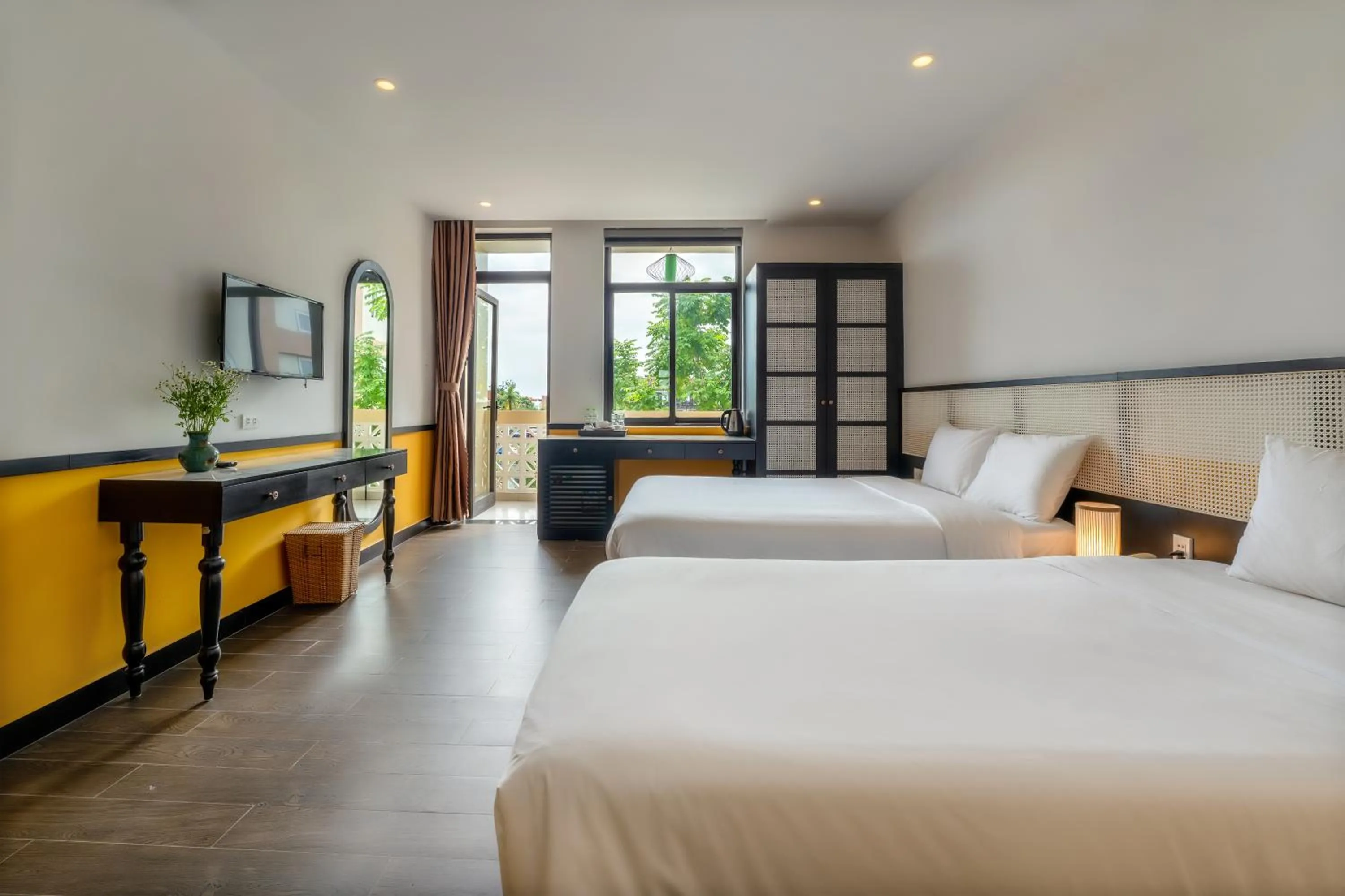 Bed in Hoi An Ivy Hotel